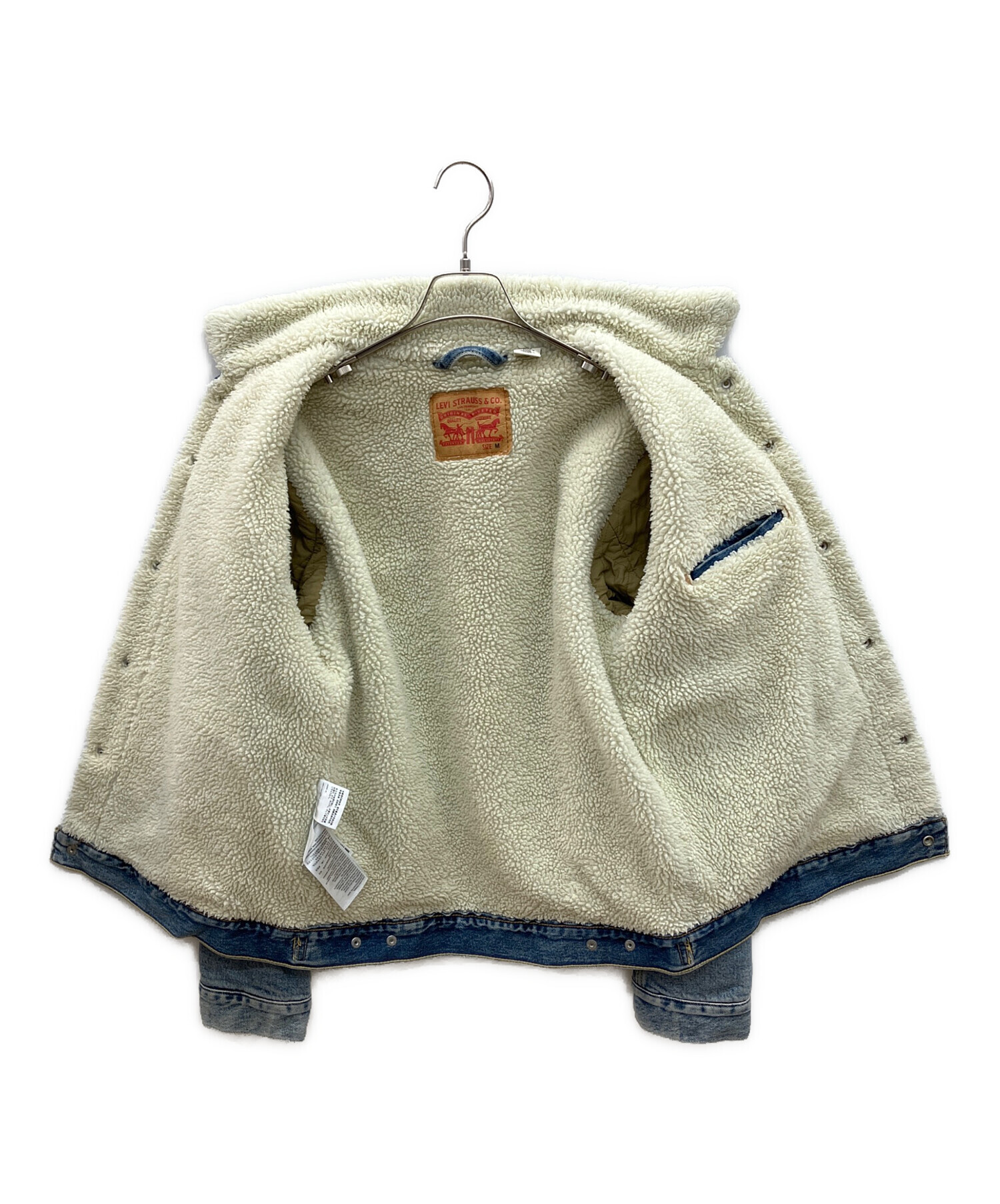 中古・古着通販】LEVI'S (リーバイス) 裏ボアデニムジャケット タイプ3