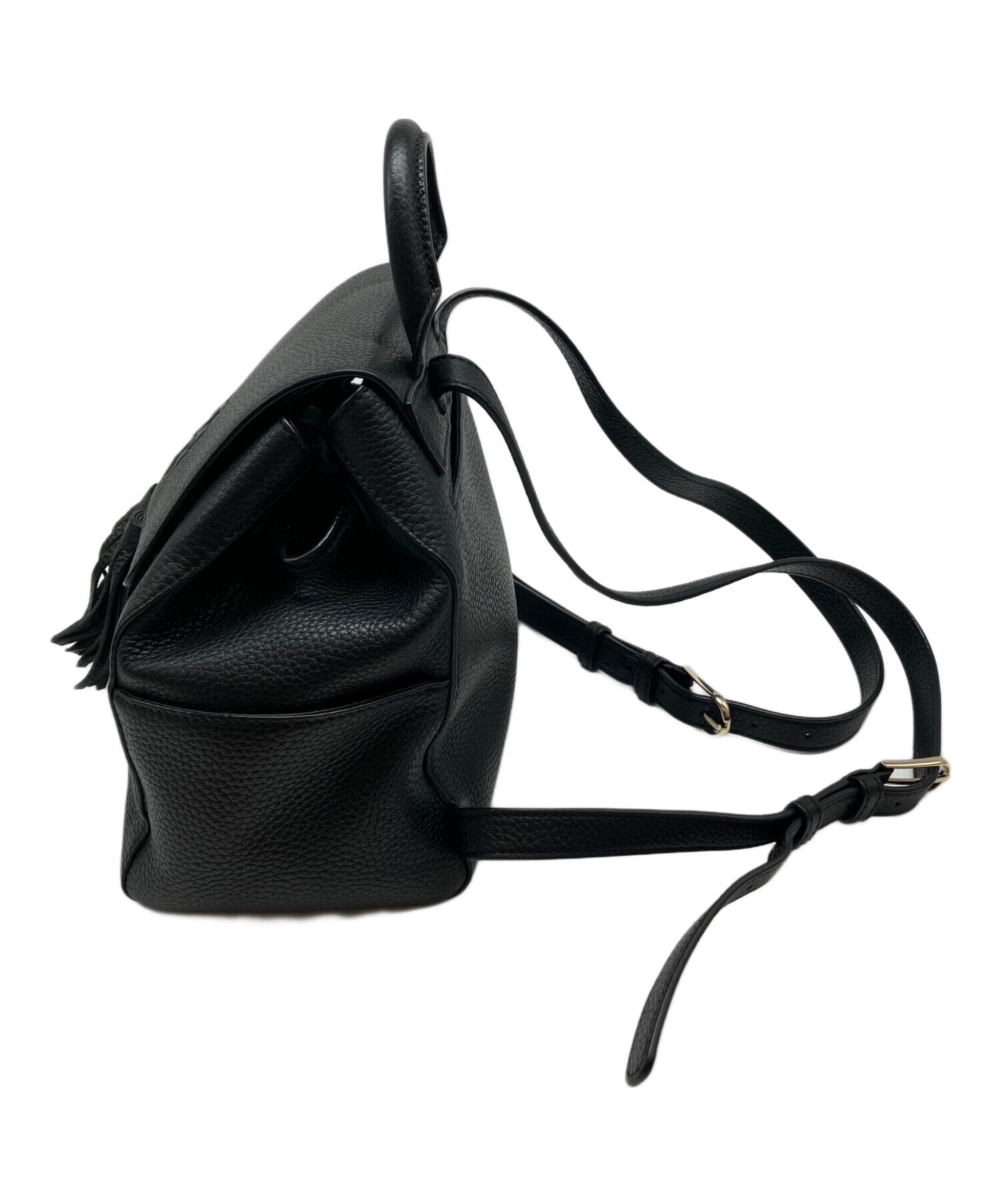 中古・古着通販】TORY BURCH (トリーバーチ) ミニリュック ブラック