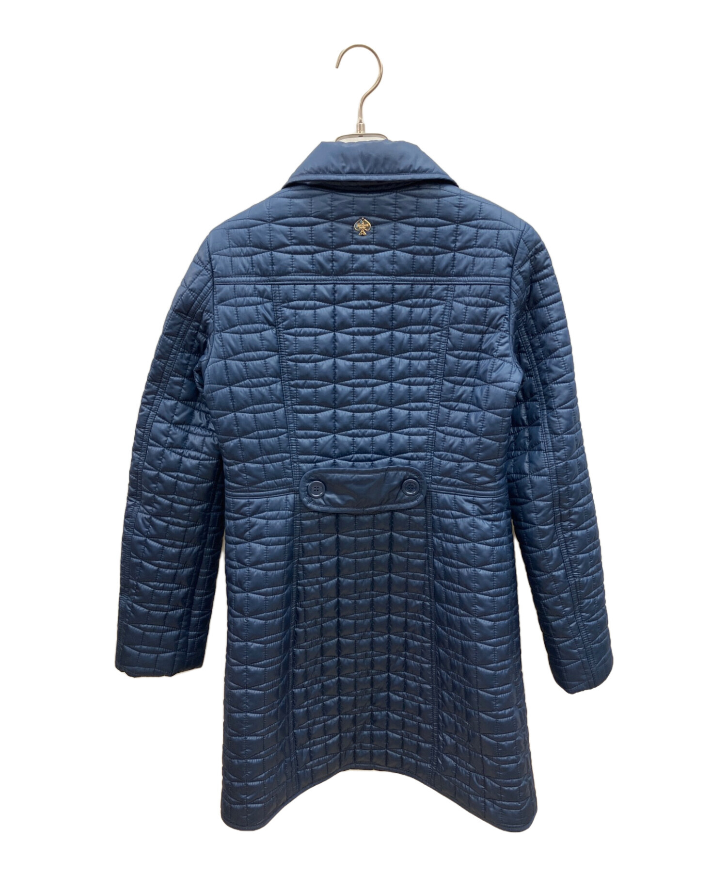 kate spade new york / コート/S/ポリエステル/NVY/05T-1169707 中古・古着通販】Kate Spade (ケイトスペード) キルティングコート