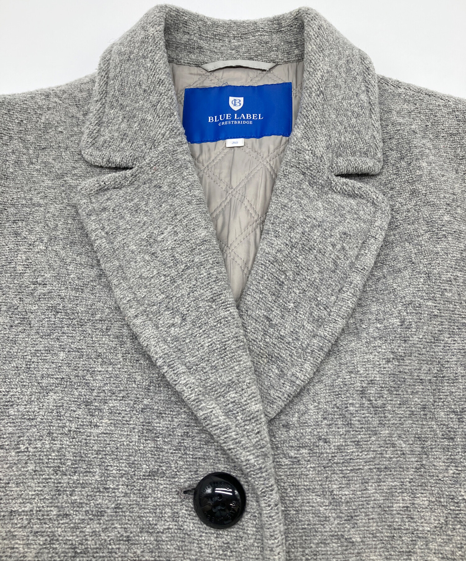 BLUE LABEL CRESTBRIDGE チェスターコート サイズ38 BLUE LABEL 