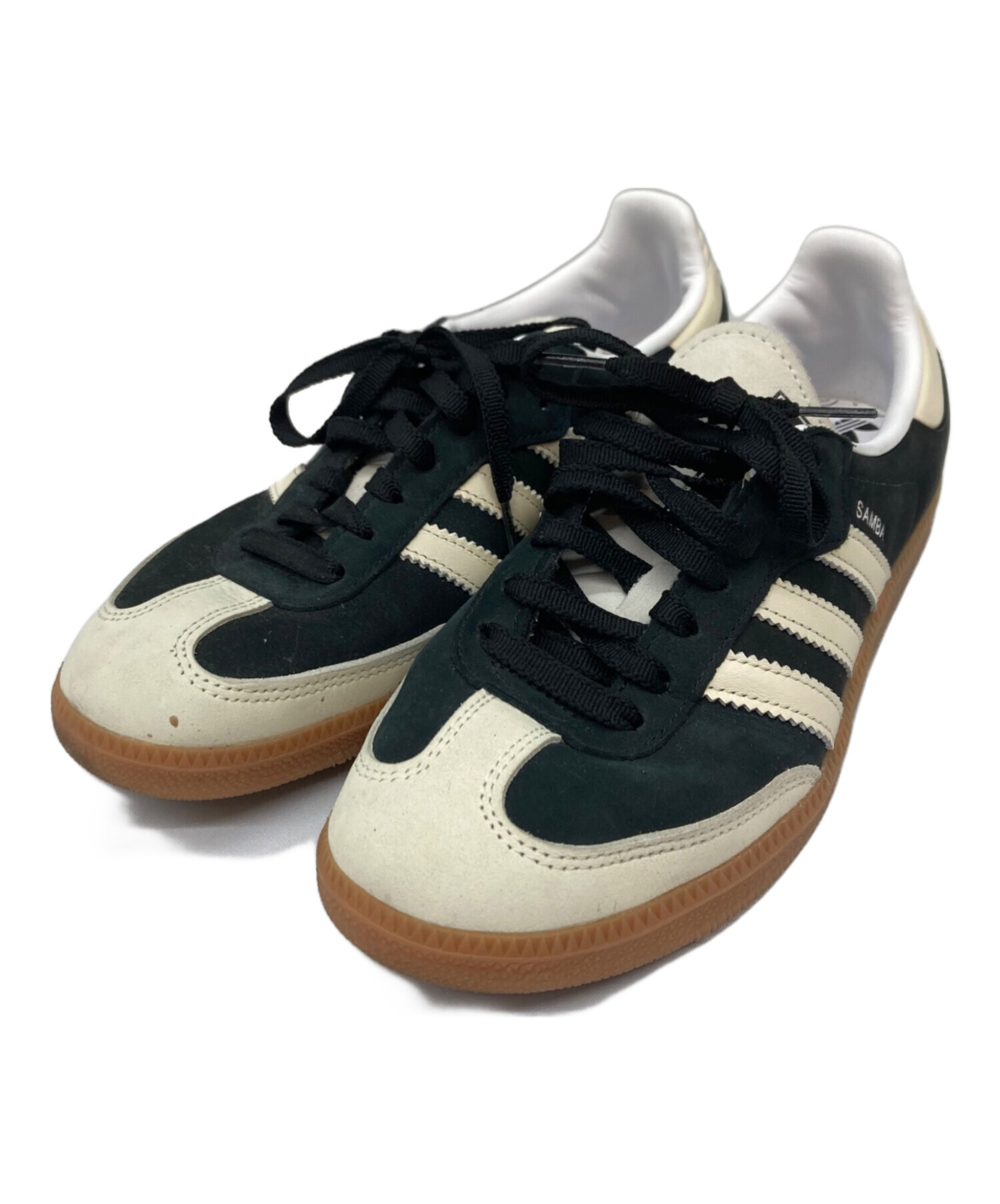 中古・古着通販】adidas (アディダス) スニーカー ベージュ×ブラック 