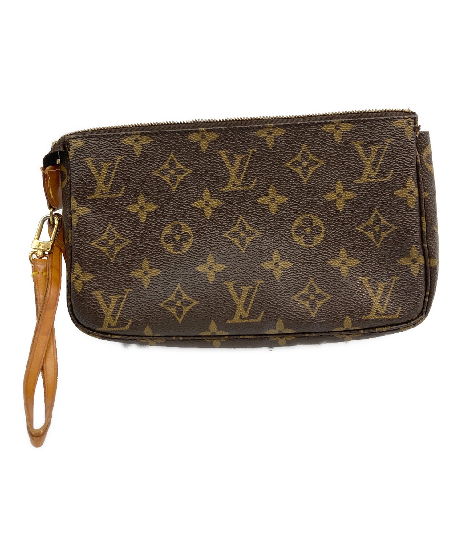 Louis Vuitton ポーチ　ダークブラウン 中古・古着通販】LOUIS VUITTON (ルイ ヴィトン) ポーチ ブラウン