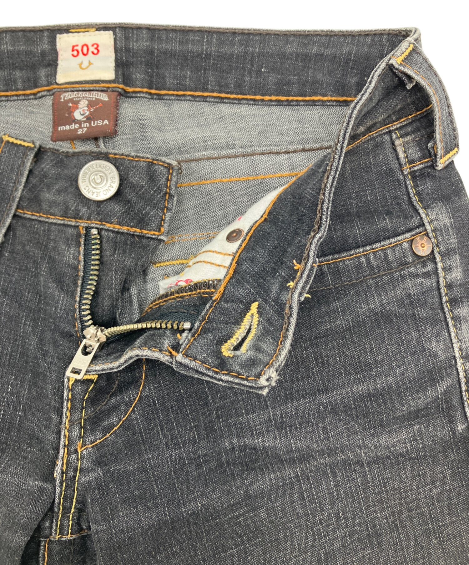 True Religion トゥルーレリジョン フレア コーデュロイ 27 中古・古着通販】TRUE RELIGION (トゥルー レリジョン) 00s 503デニム