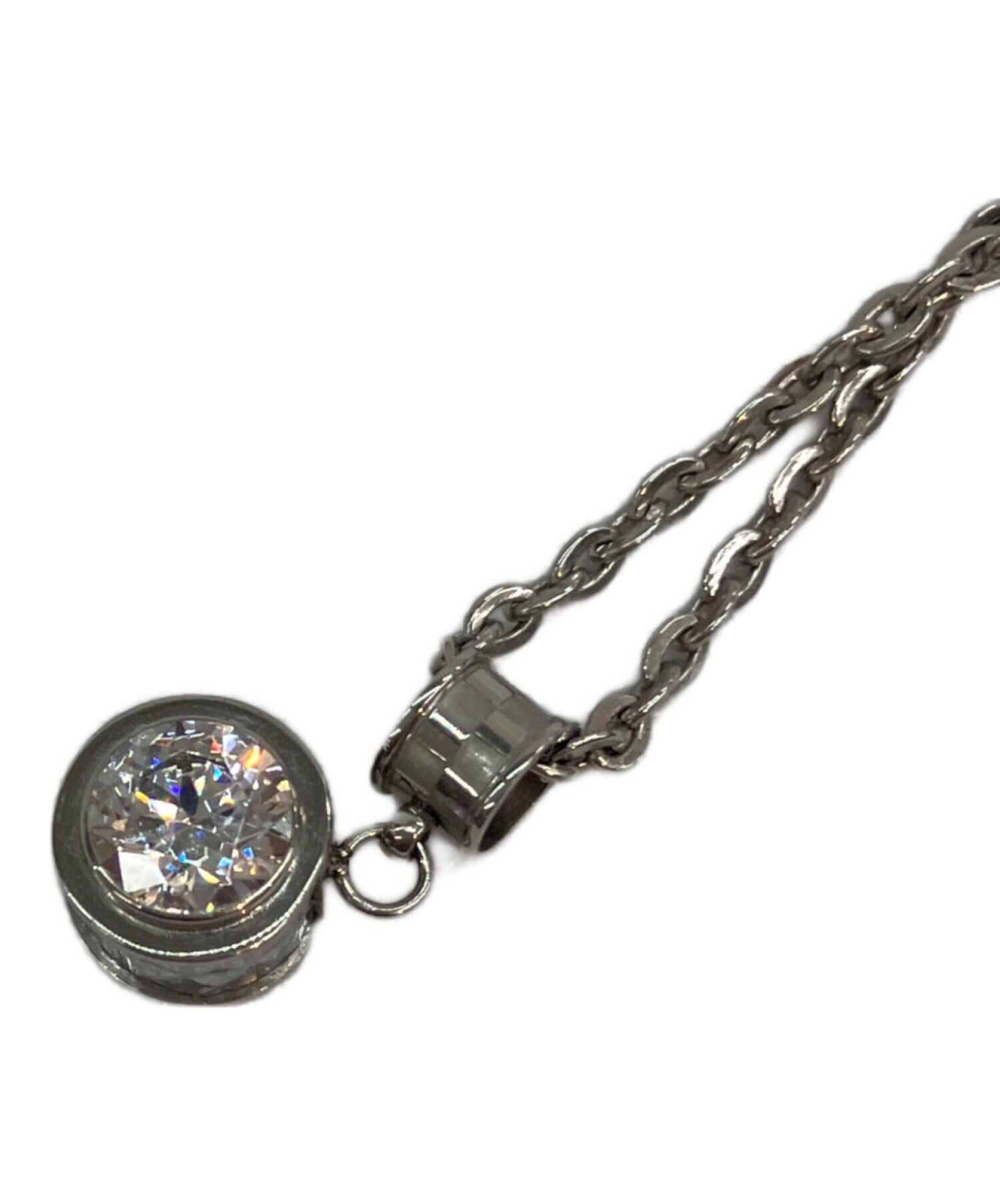 中古・古着通販】SCOMMAG (エスカマジー) ネックレス シルバーカラー 