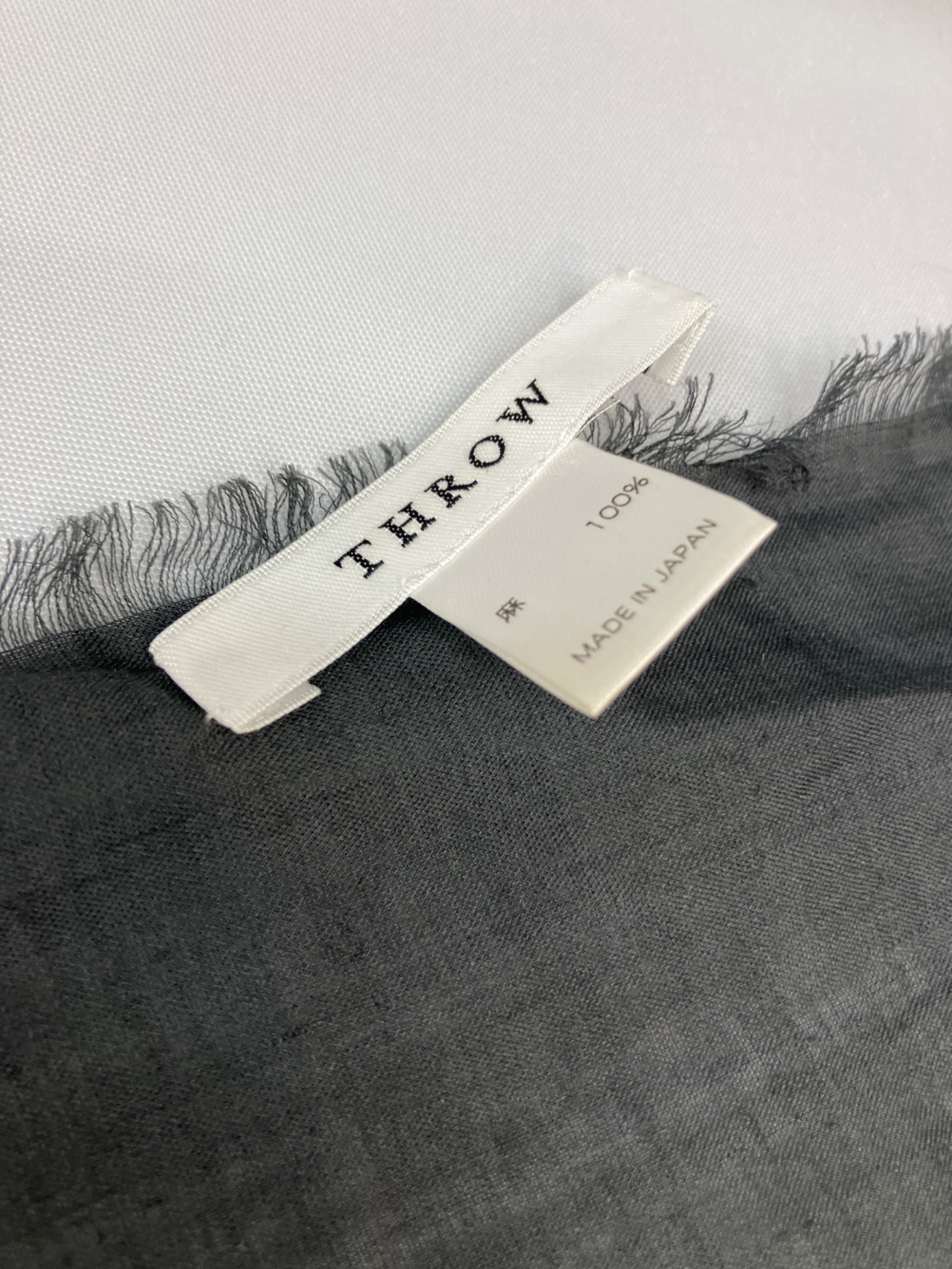 新品未使用 THROW リネン ストール THROW/スロー】ライトリネンストール（ストール/ショール）｜AP STUDIO