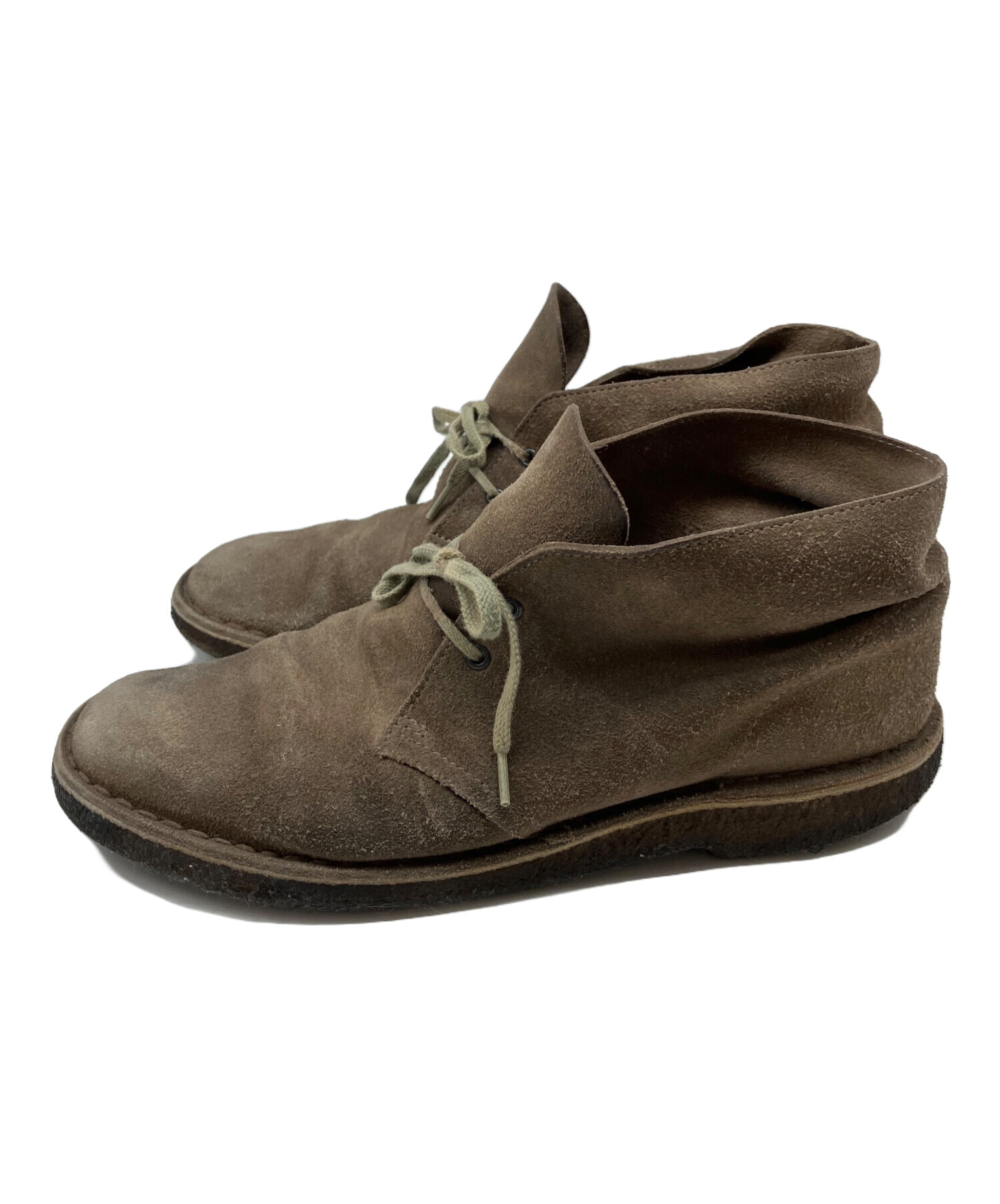 お値下げ不可‼️新品未使用　クラークス　デザート　US11 ダークブラウン 中古・古着通販】CLARKS (クラークス) デザートブーツ ブラウン サイズ