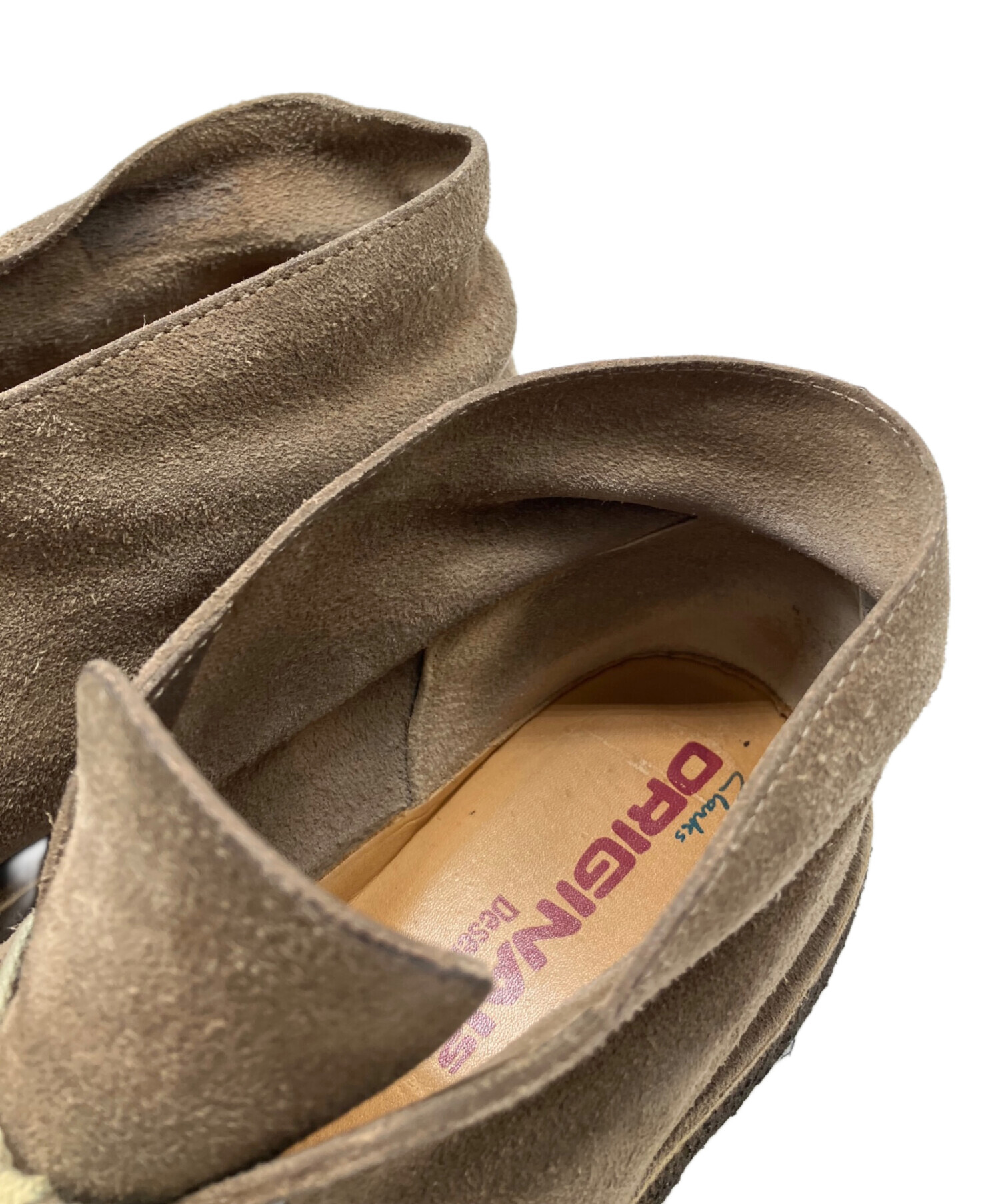 中古・古着通販】CLARKS (クラークス) デザートブーツ ブラウン サイズ