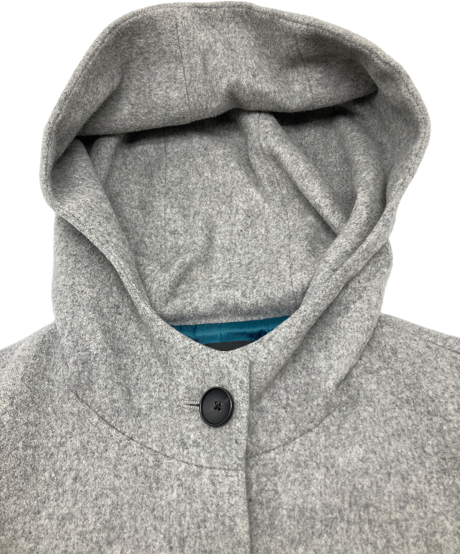 中古・古着通販】PAUL SMITH (ポールスミス) ウールフーデッドコート