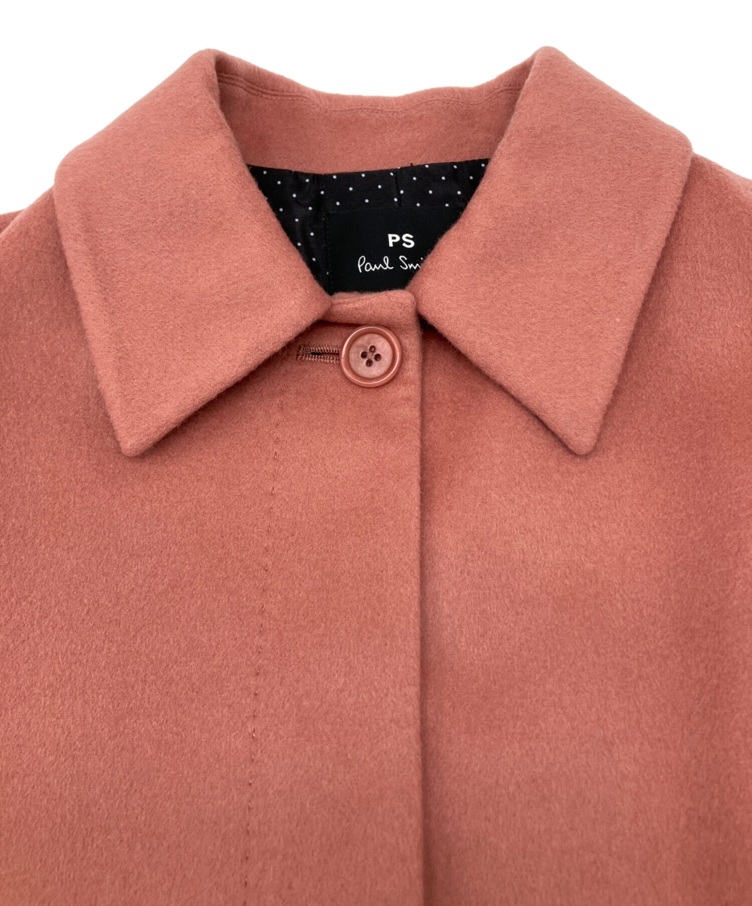 中古・古着通販】PAUL SMITH (ポールスミス) ウールステンカラーコート