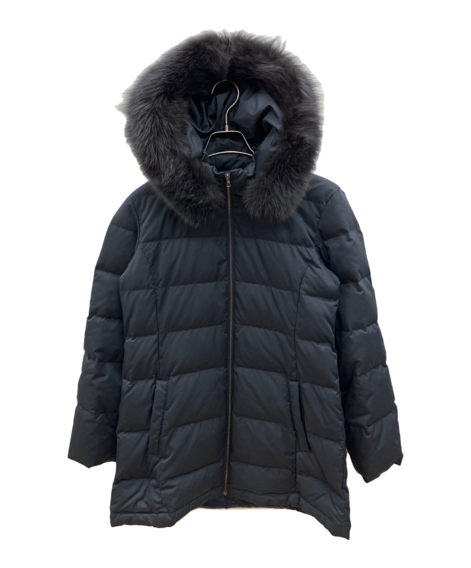 新品　シップス　ダウンコート　ネイビー　サイズ36 定価37000 SHIPS（シップス） ダウンコート 36 ネイビー レディース : ZOZOTOWN