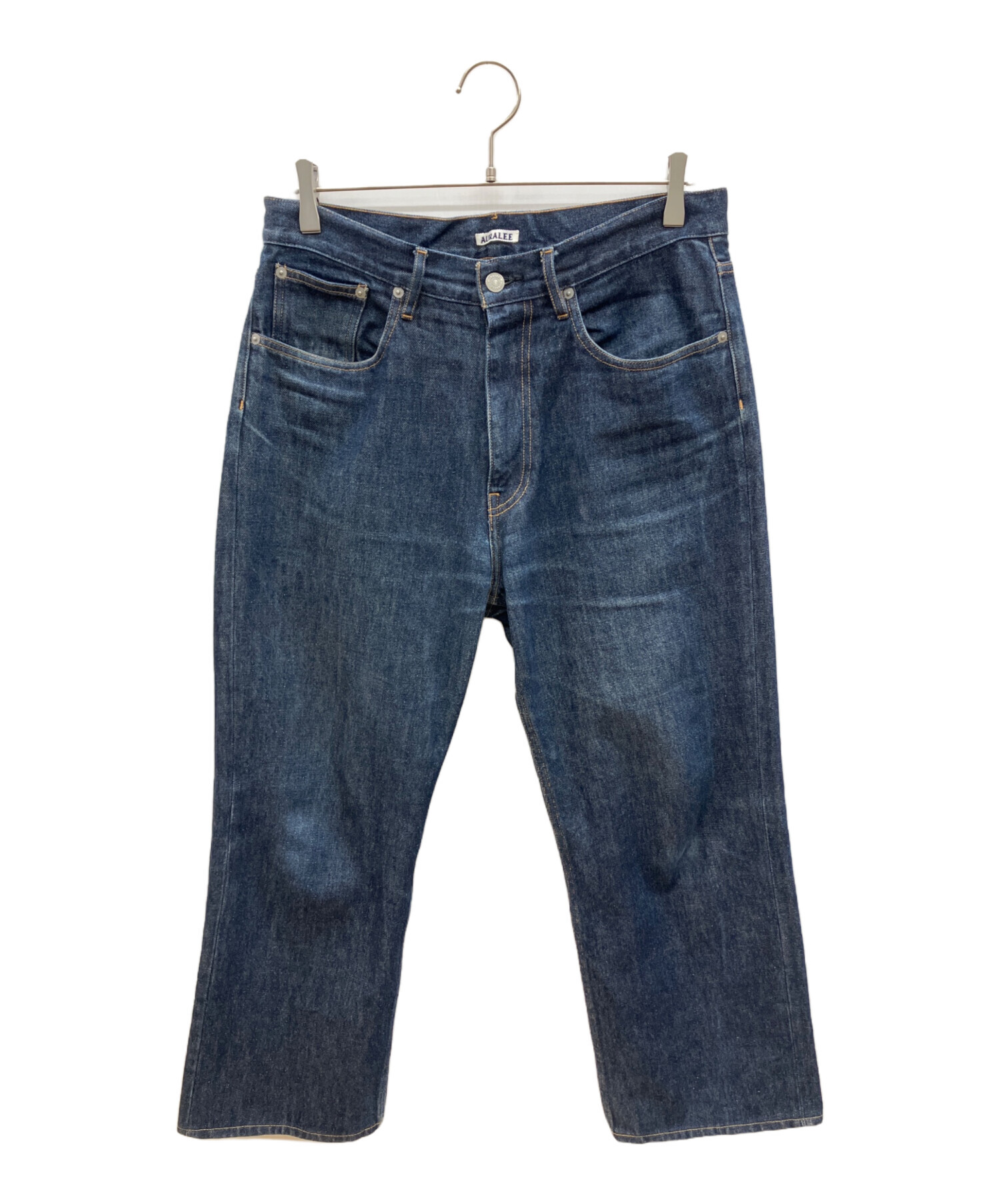 中古・古着通販】AURALEE (オーラリー) デニムパンツ HARD TWIST DENIM