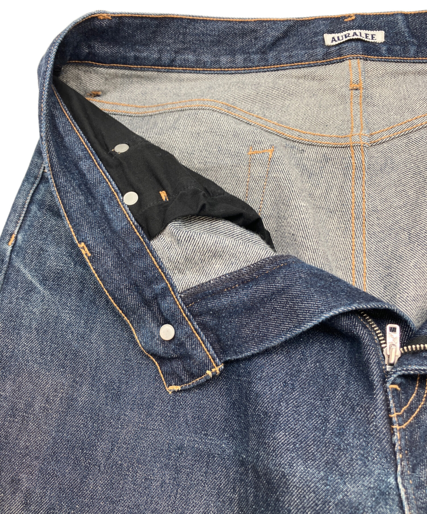 中古・古着通販】AURALEE (オーラリー) デニムパンツ HARD TWIST DENIM