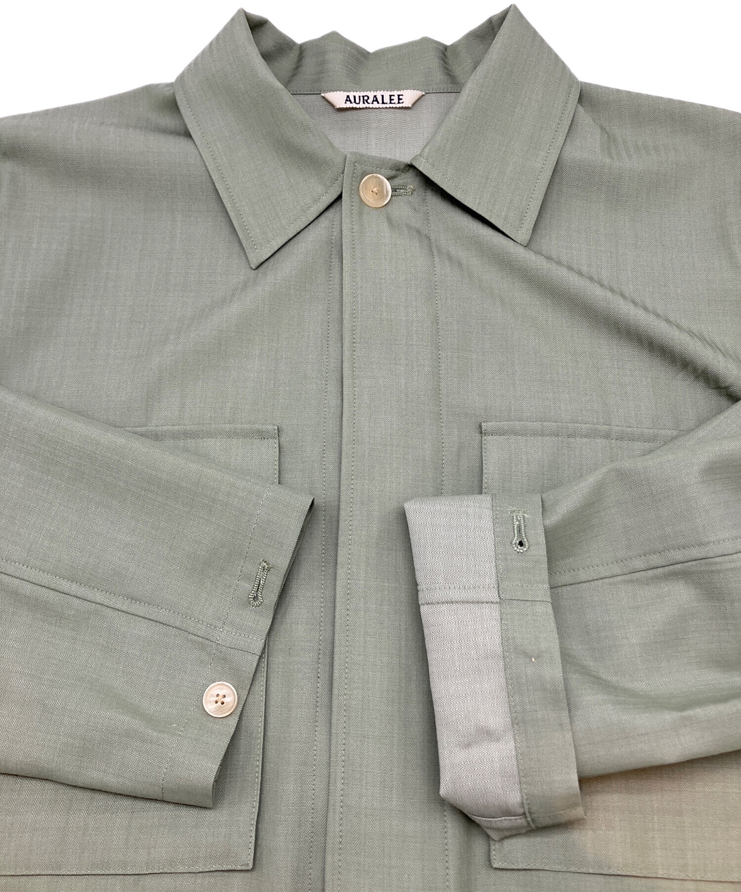 中古・古着通販】AURALEE (オーラリー) 長袖シャツ 2025SSモデル WOOL