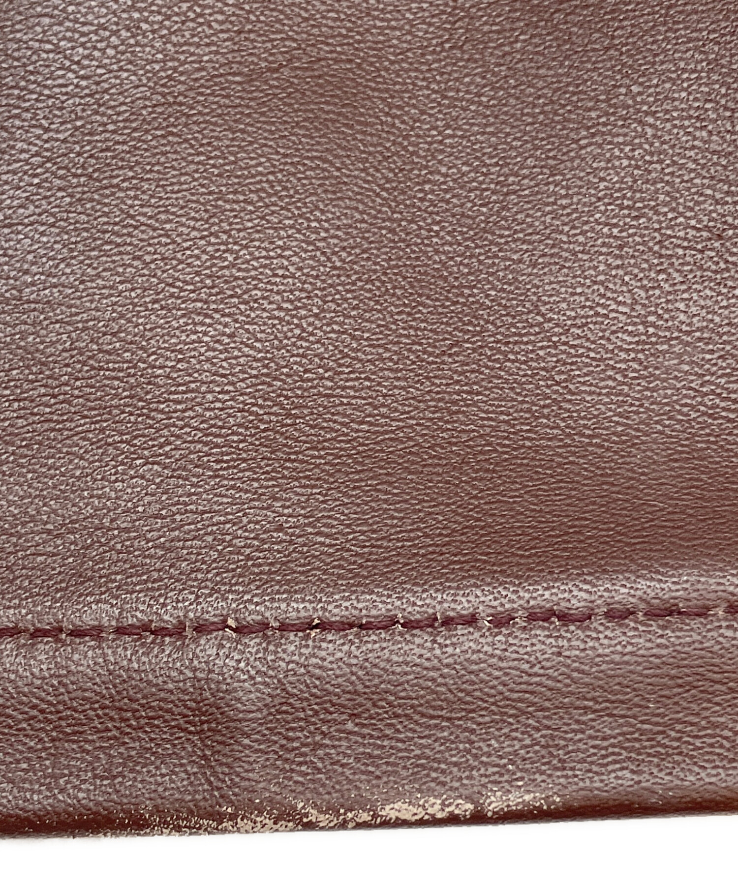 中古・古着通販】PAUL SMITH (ポールスミス) レザーパンツ ブラウン