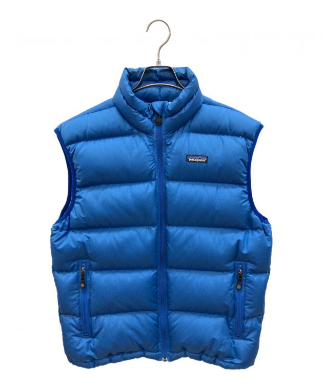 中古・古着通販】Patagonia (パタゴニア) ダウンベスト ブルー サイズ