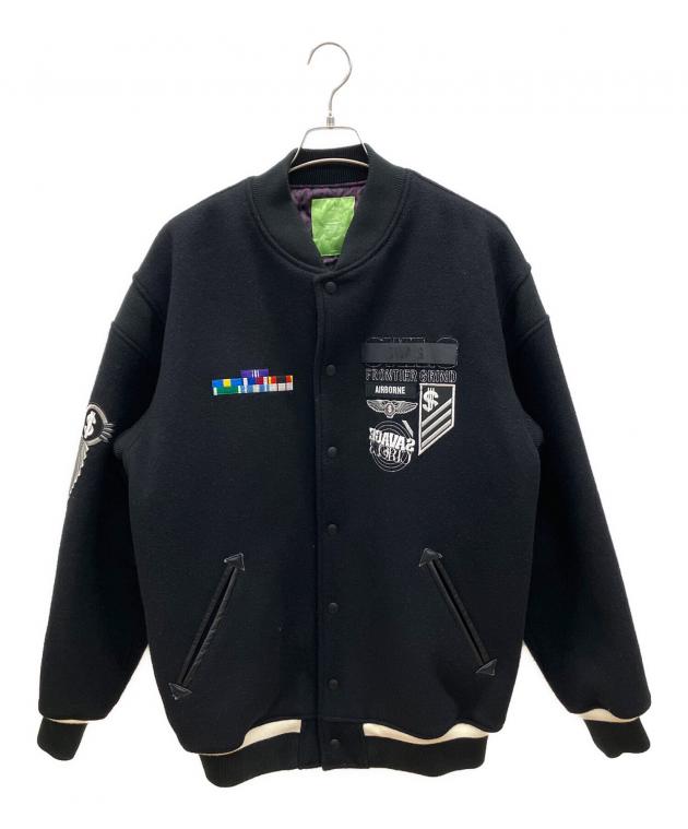 中古・古着通販】SWAGGER (スワッガー) スタジャン ブラック サイズ:L