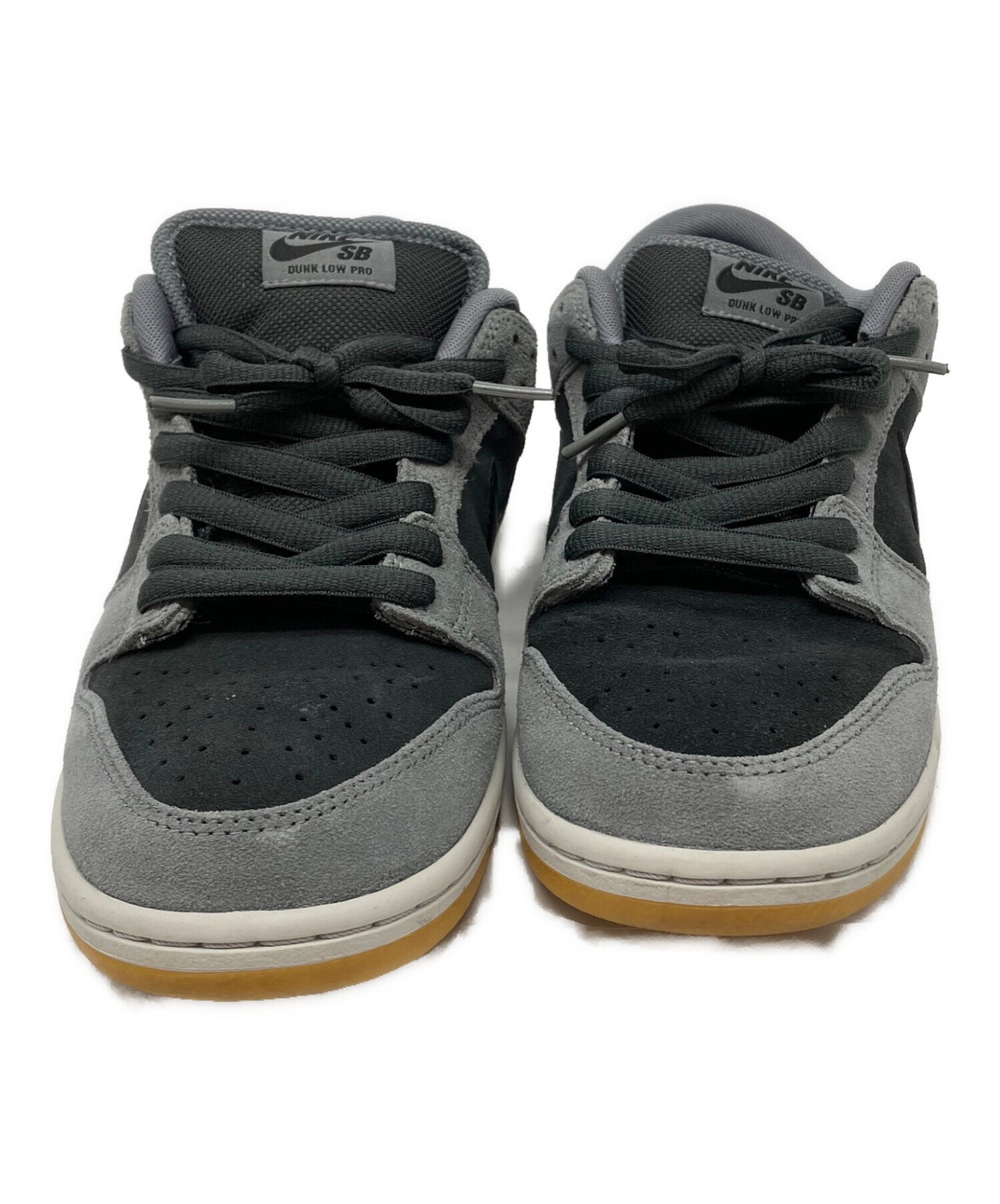 中古・古着通販】NIKE (ナイキ) SB DUNK LOW PRO グレー×ブラック