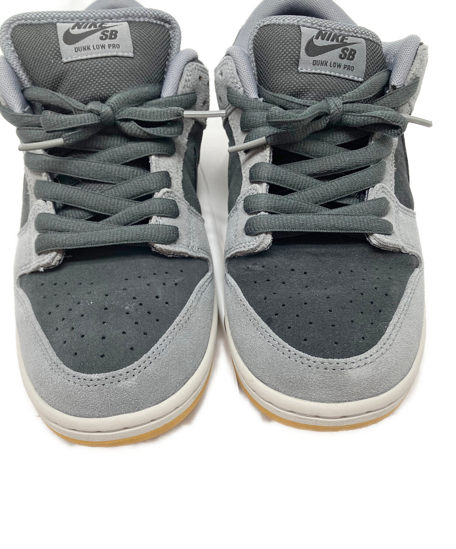 中古・古着通販】NIKE (ナイキ) SB DUNK LOW PRO グレー×ブラック