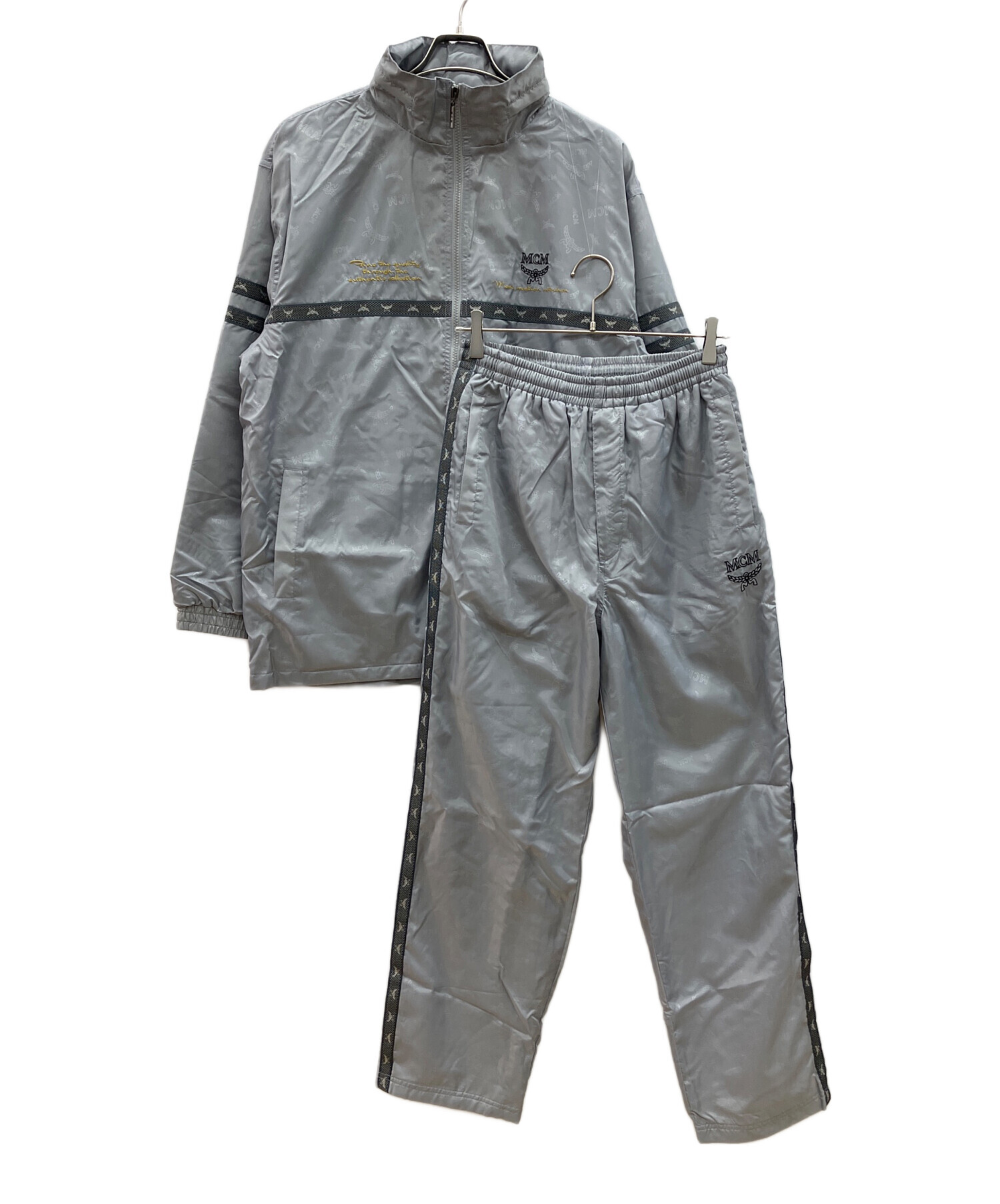 未使用 ジャブス マサッチョ 春夏ライトジャージ 50サイズ グレー giab's archivio ジャブスアルキヴィオ MASCCIO マサッチョ ジャージ