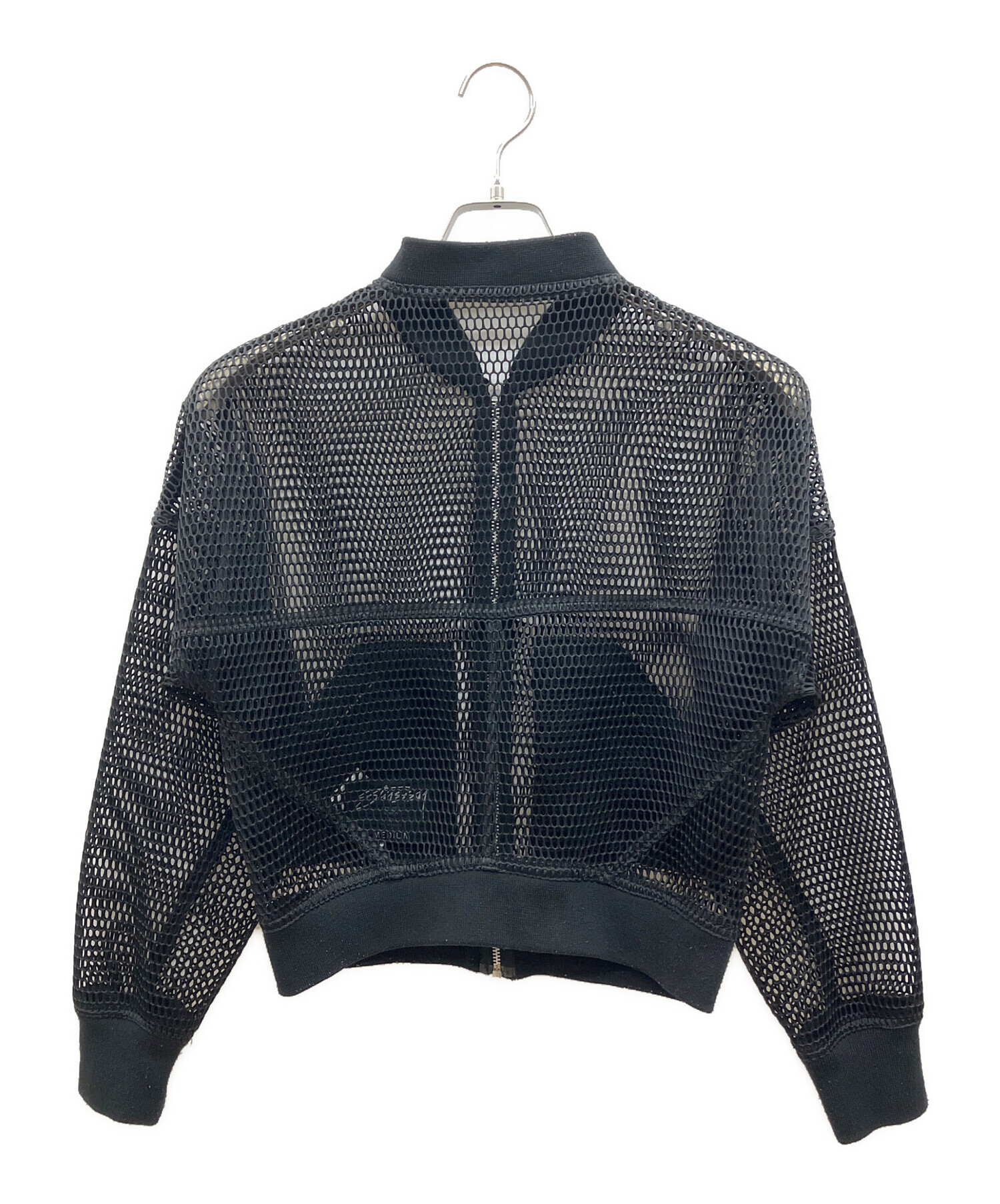 中古・古着通販】stussy (ステューシー) メッシュブルゾン ブラック