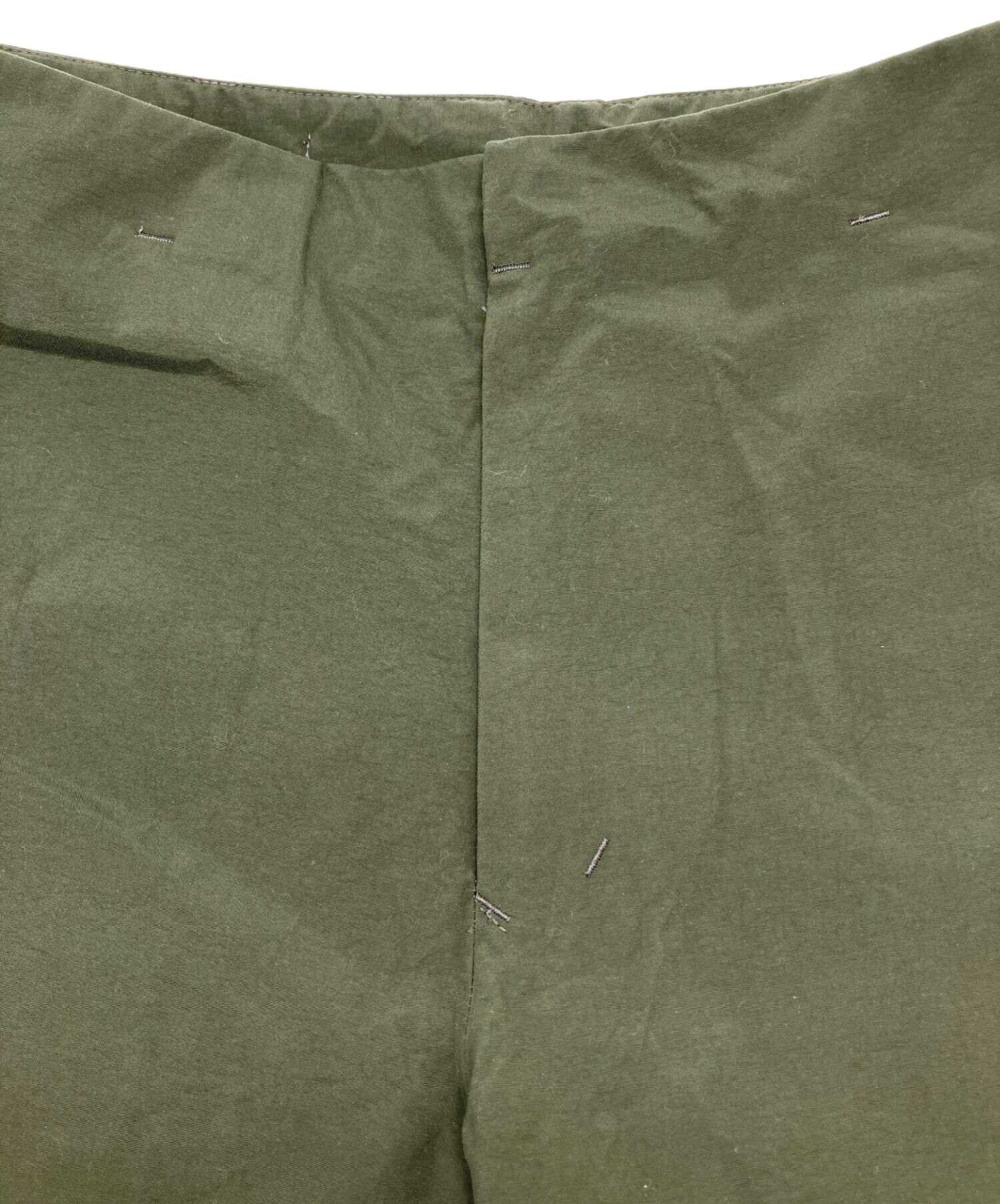 中古・古着通販】DESCENTE (デサント) ナイロンパンツ グリーン サイズ