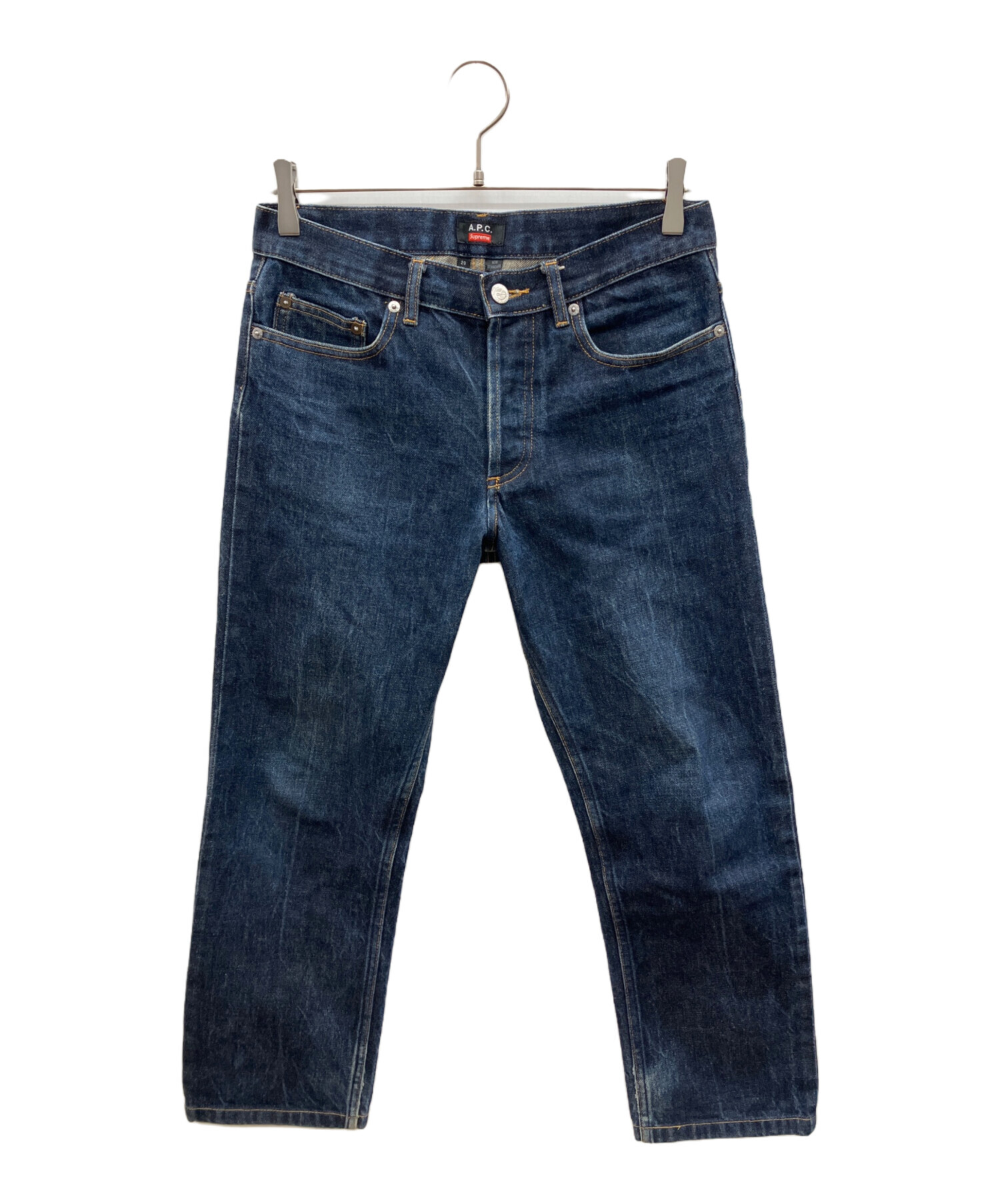 supreme シュプリーム　 A.P.C アーペーセー デニム　未使用 中古・古着通販】A.P.C. (アーペーセー) SUPREME (シュプリーム