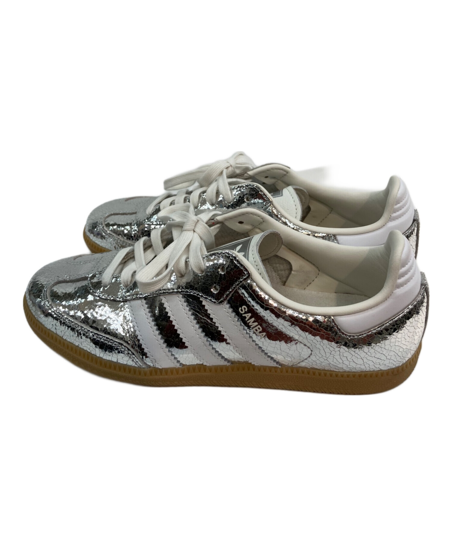 中古・古着通販】adidas (アディダス) SAMBA OG シルバー サイズ:25cm 