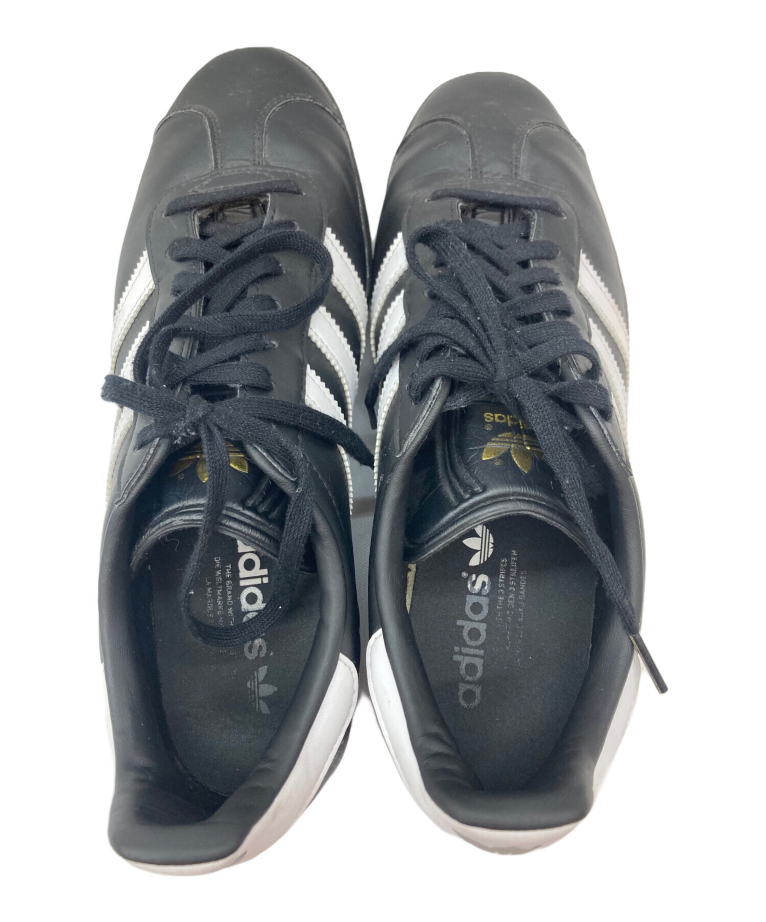 中古・古着通販】adidas (アディダス) GAZELLE ブラック×ホワイト