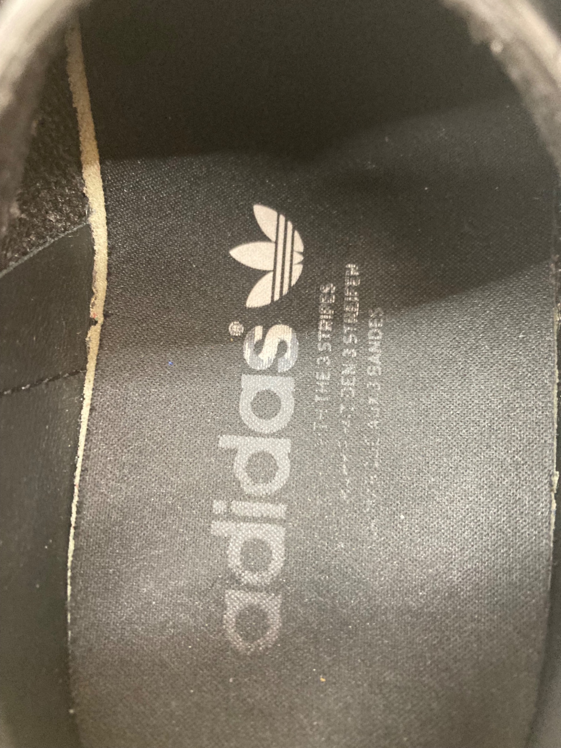 中古・古着通販】adidas (アディダス) GAZELLE ブラック×ホワイト