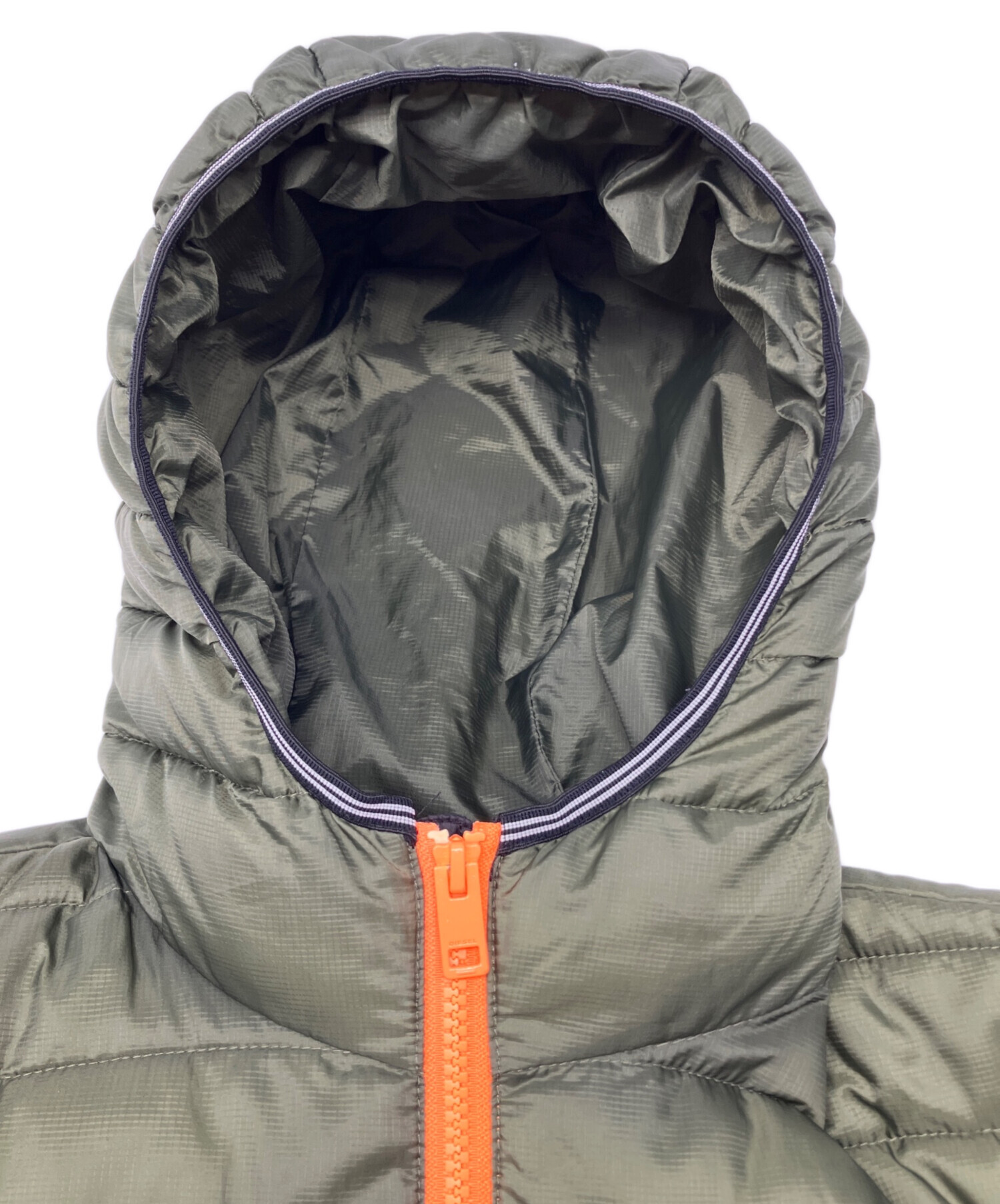 中古・古着通販】DIESEL (ディーゼル) 中綿ジャケット カーキ×ブラック