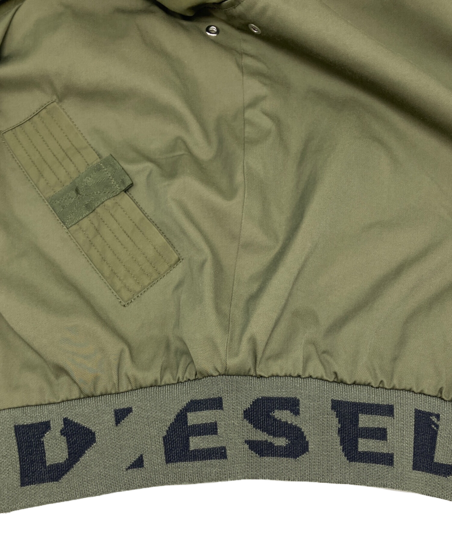 中古・古着通販】DIESEL (ディーゼル) ブルゾン カーキ サイズ:S