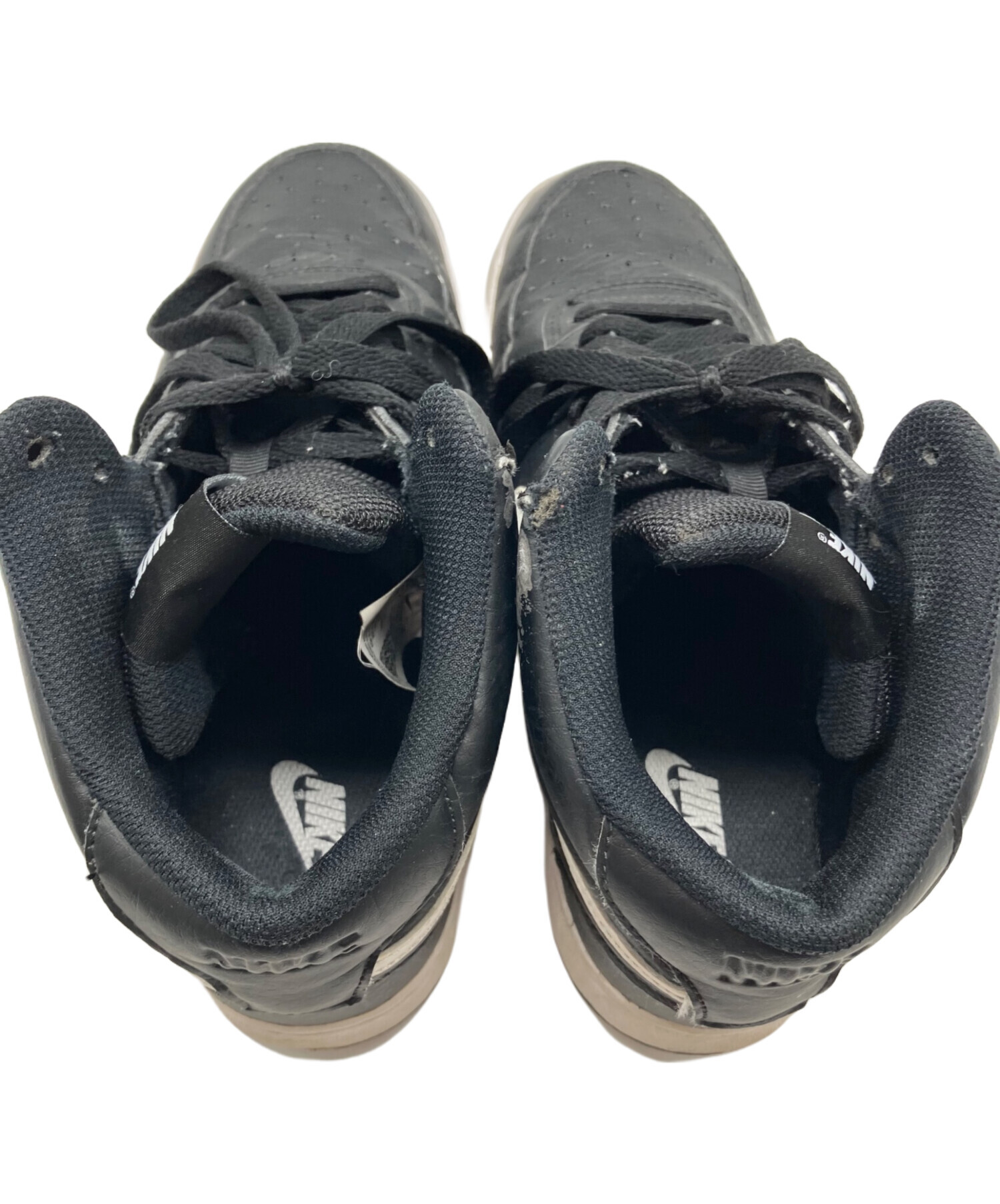 中古・古着通販】NIKE (ナイキ) ハイカットスニーカー ブラック サイズ