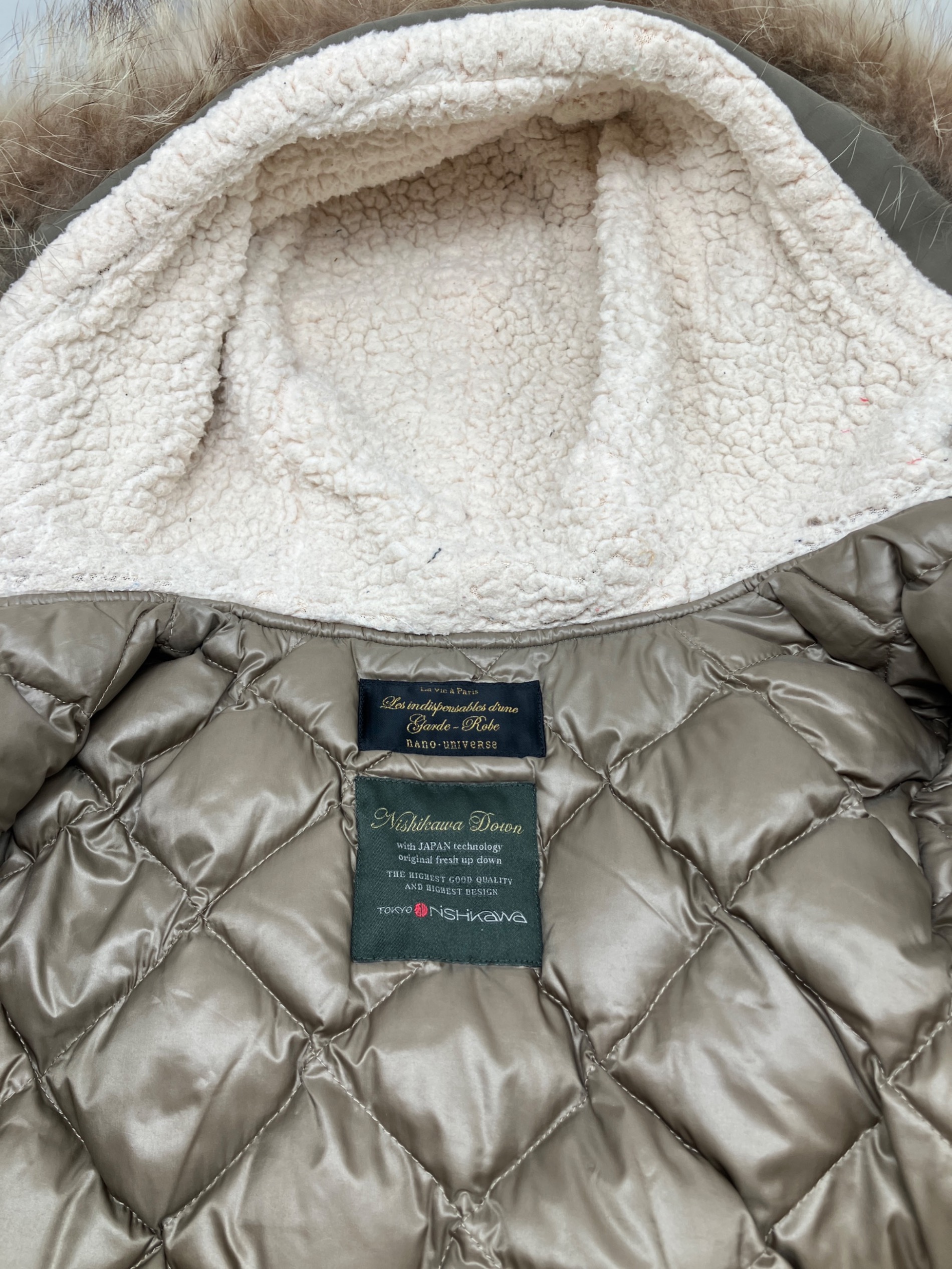 中古・古着通販】nano・universe (ナノ・ユニバース) 西川ダウン