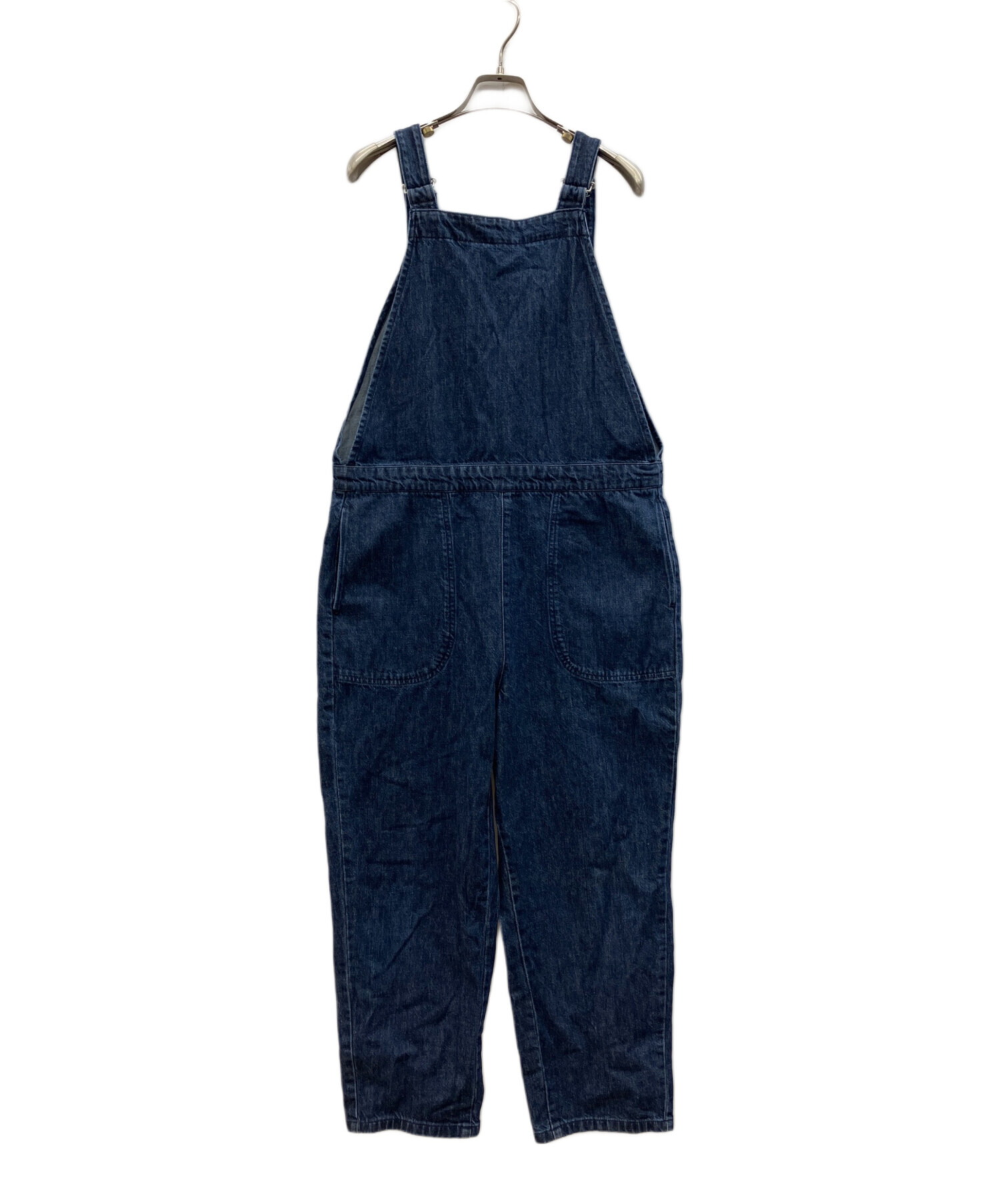 DANTON ダークインディゴ サロペット サイズ36 中古・古着通販】DANTON (ダントン) オーバーオール インディゴ サイズ