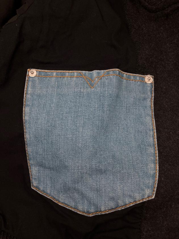 中古・古着通販】DIESEL (ディーゼル) スタジャン グレー×レッド 