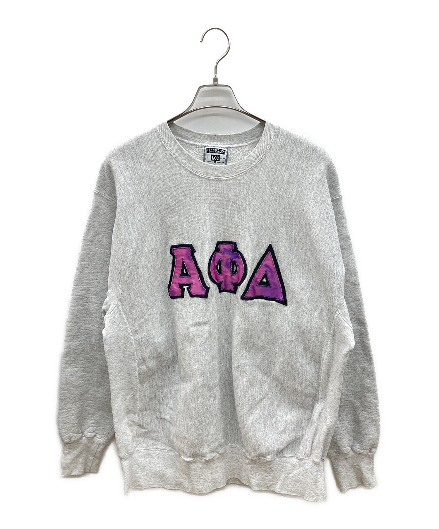 中古・古着通販】LEE (リー) 90s刺繍スウェット 古着 ライトグレー