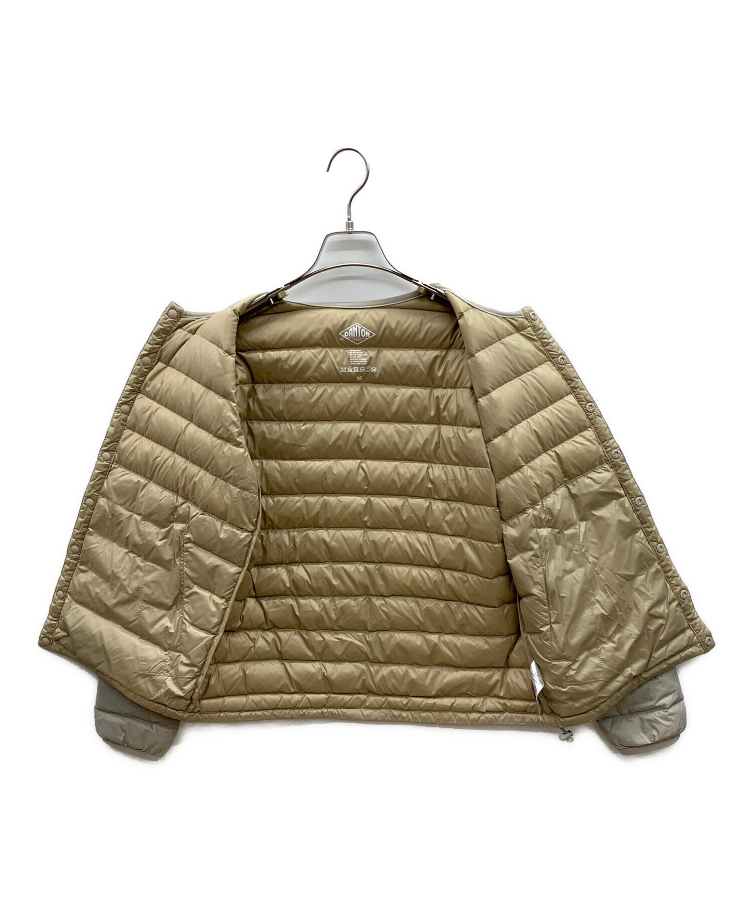 中古・古着通販】DANTON (ダントン) ダウンジャケット グレー サイズ