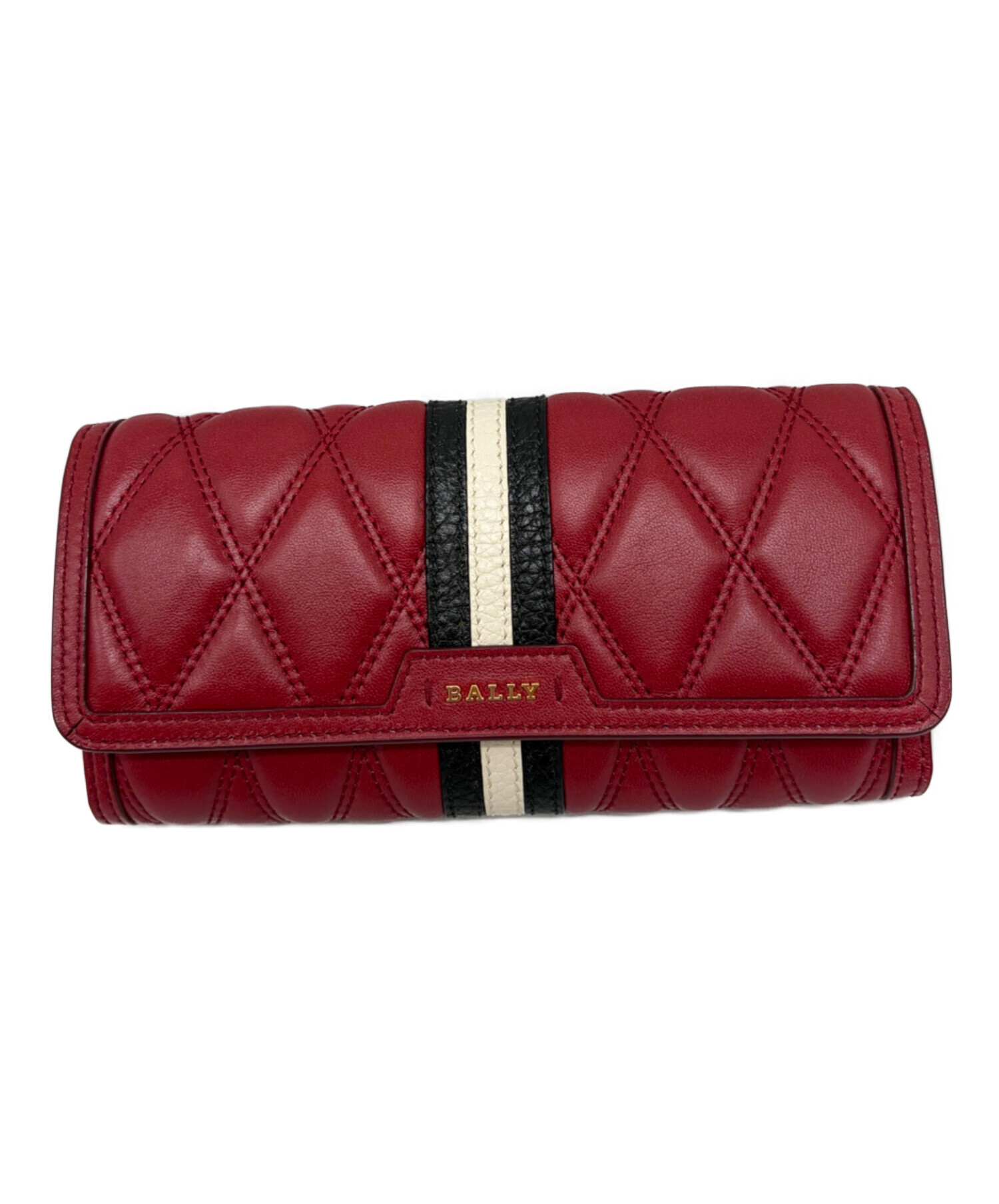 中古・古着通販】BALLY (バリー) 長財布 レッド｜ブランド・古着通販