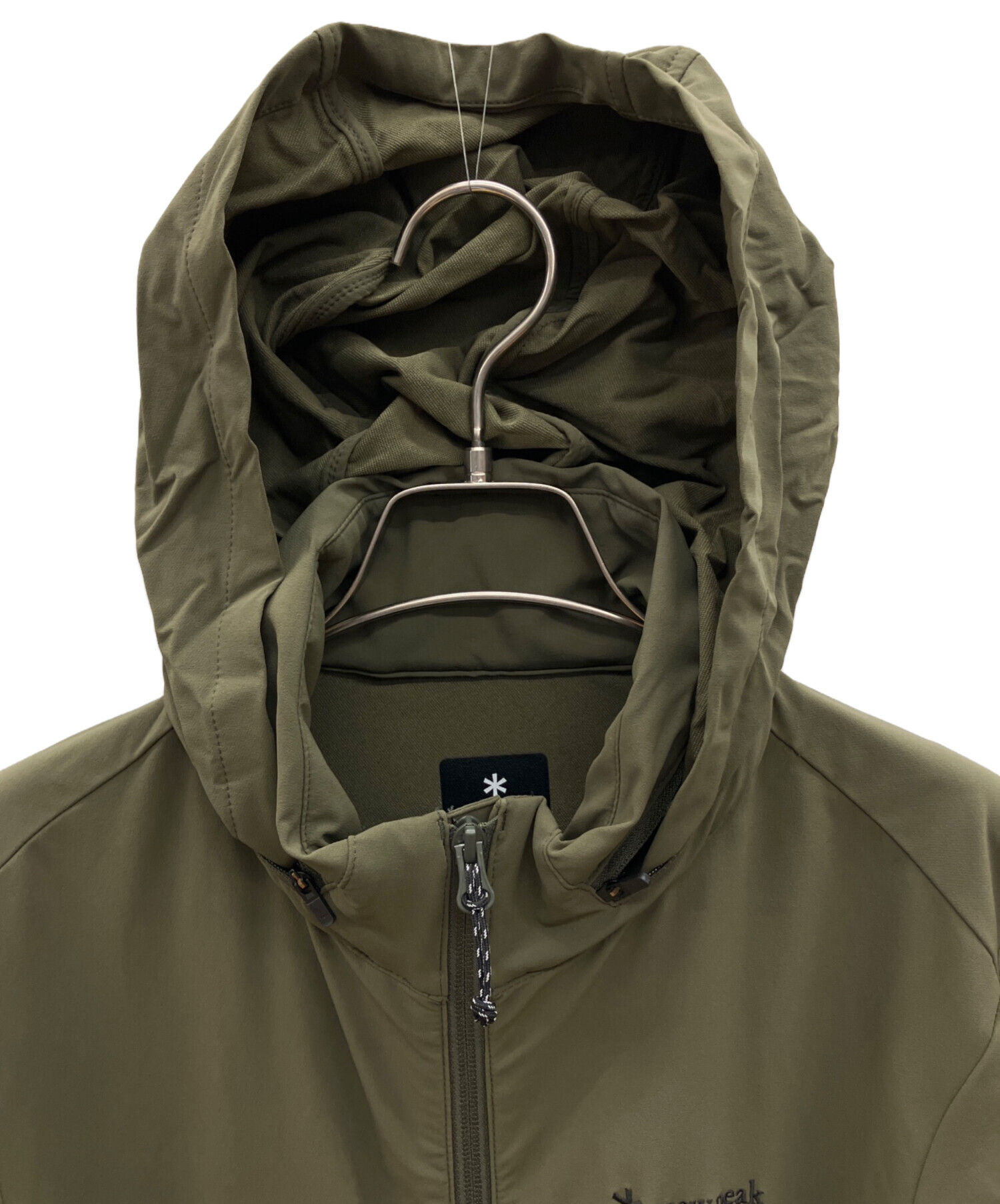 スノーピーク peak Strech Cloth Jacket カーキ 中古・古着通販】Snow peak (スノーピーク) Strech Cloth Jacket