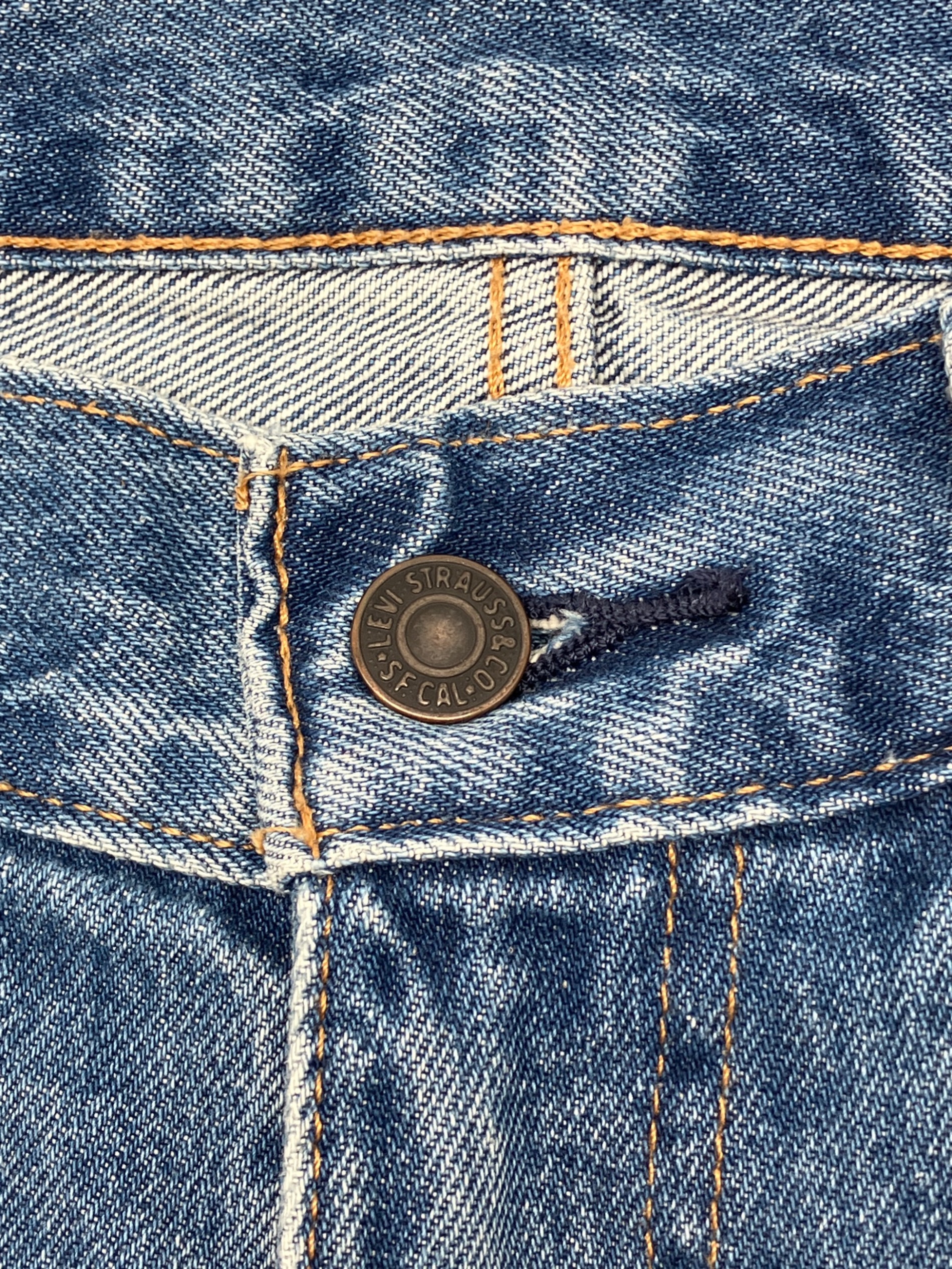 中古・古着通販】LEVI'S (リーバイス) ルーズストレートダブルニー