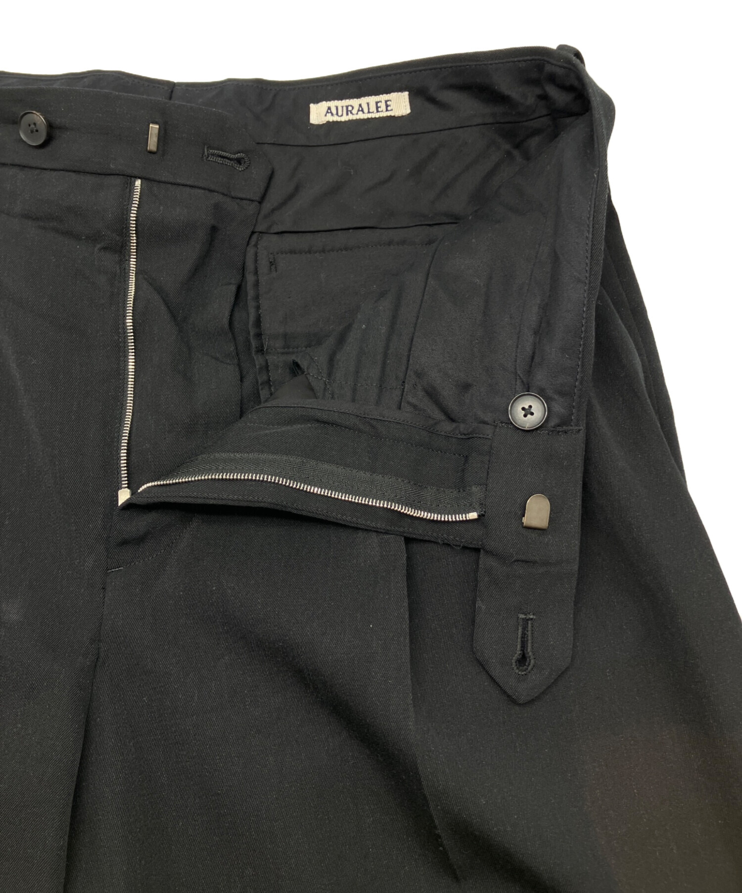 中古・古着通販】AURALEE (オーラリー) スラックス LIGHT WOOL MAX