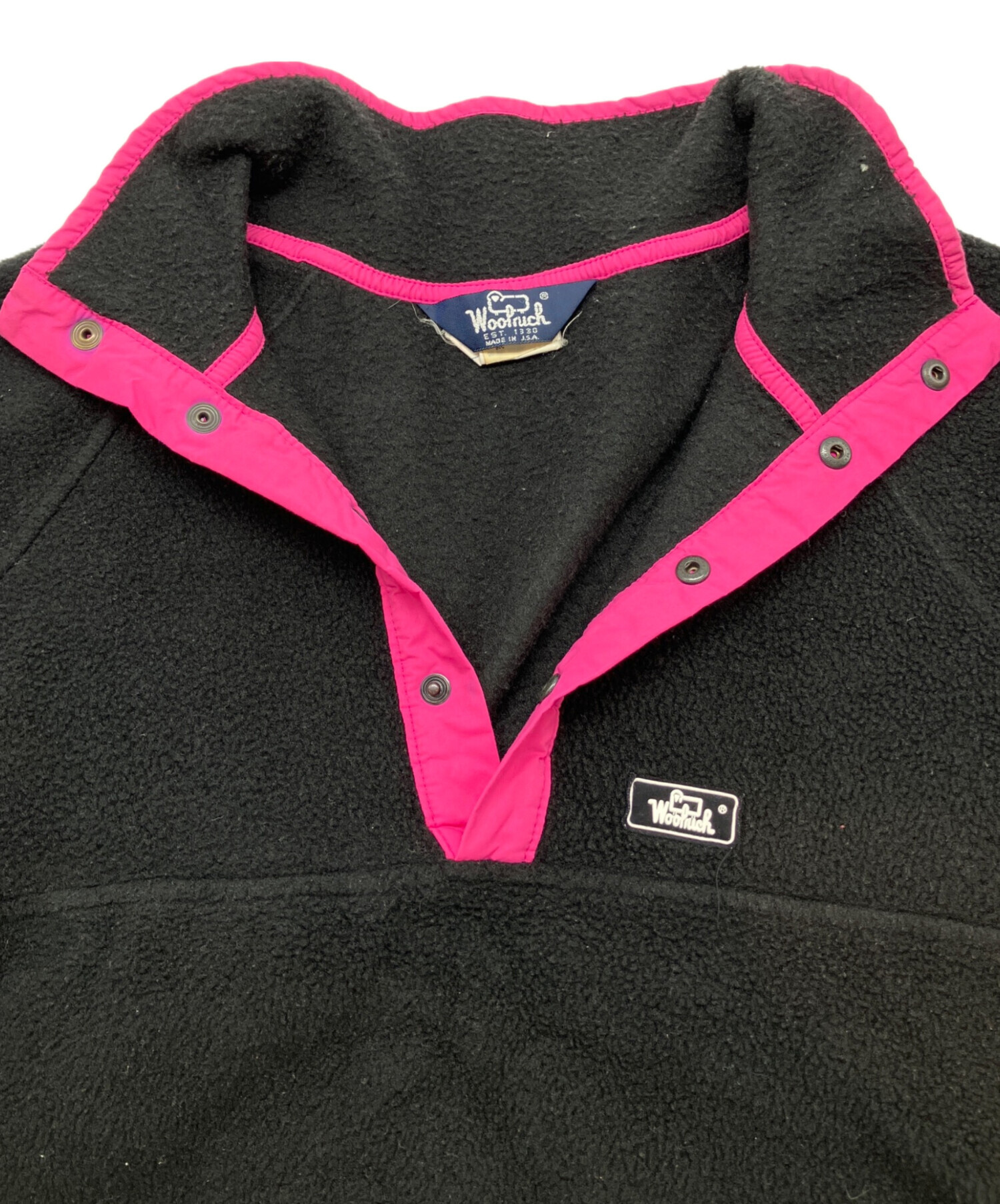 中古・古着通販】WOOLRICH (ウールリッチ) 80sフリースジャケット 紺