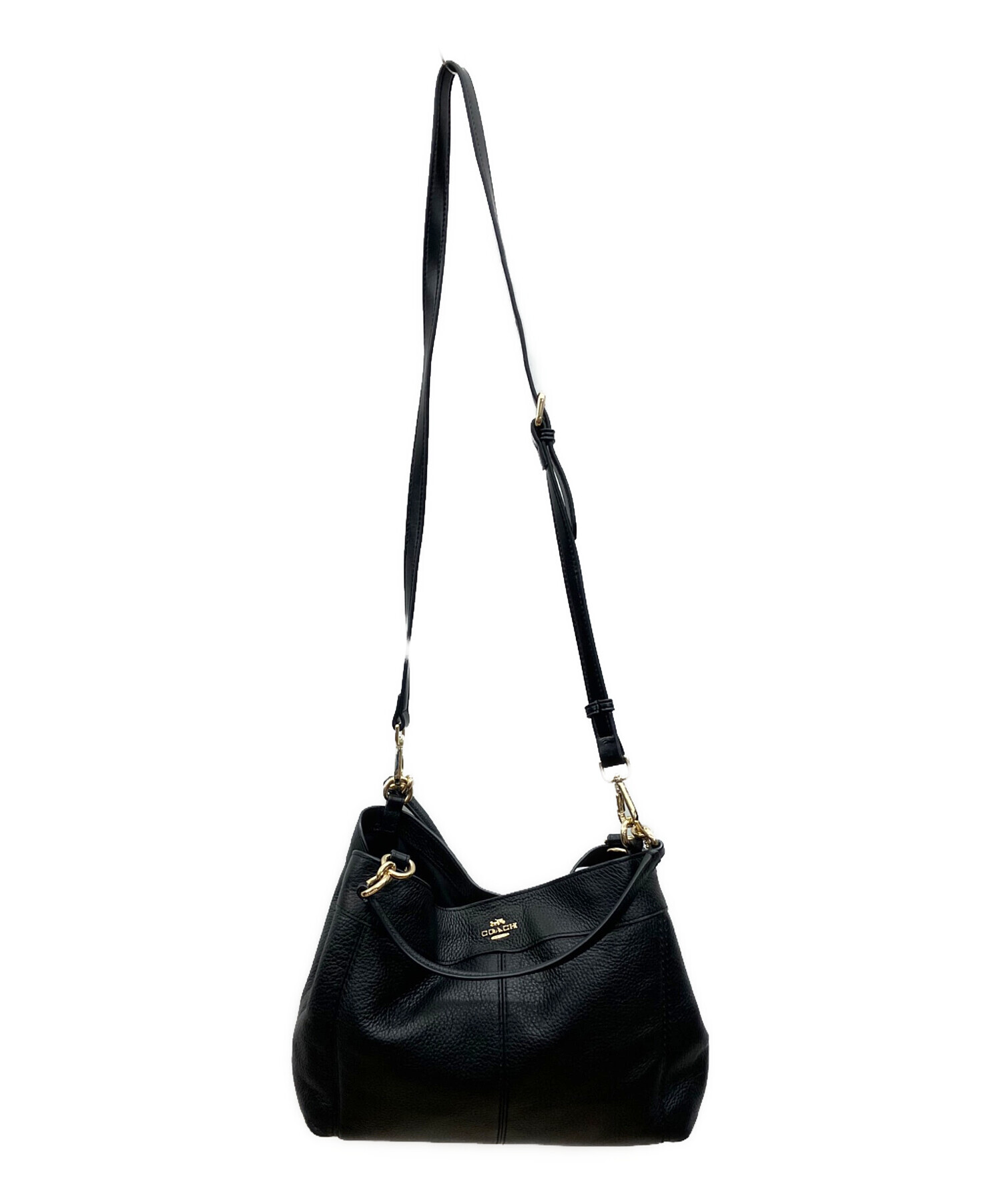 中古・古着通販】COACH (コーチ) 2WAYバッグ ブラック｜ブランド・古着