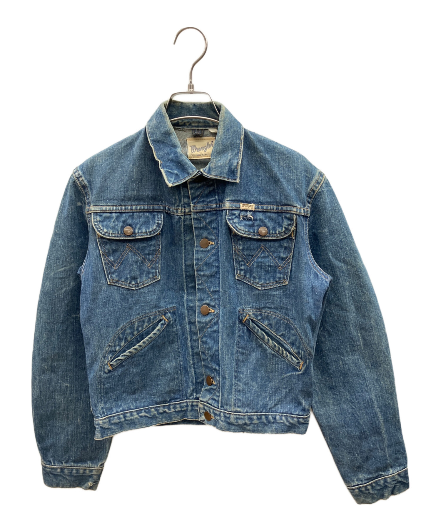 中古・古着通販】Wrangler (ラングラー) 60sデニムジャケット 白タグ