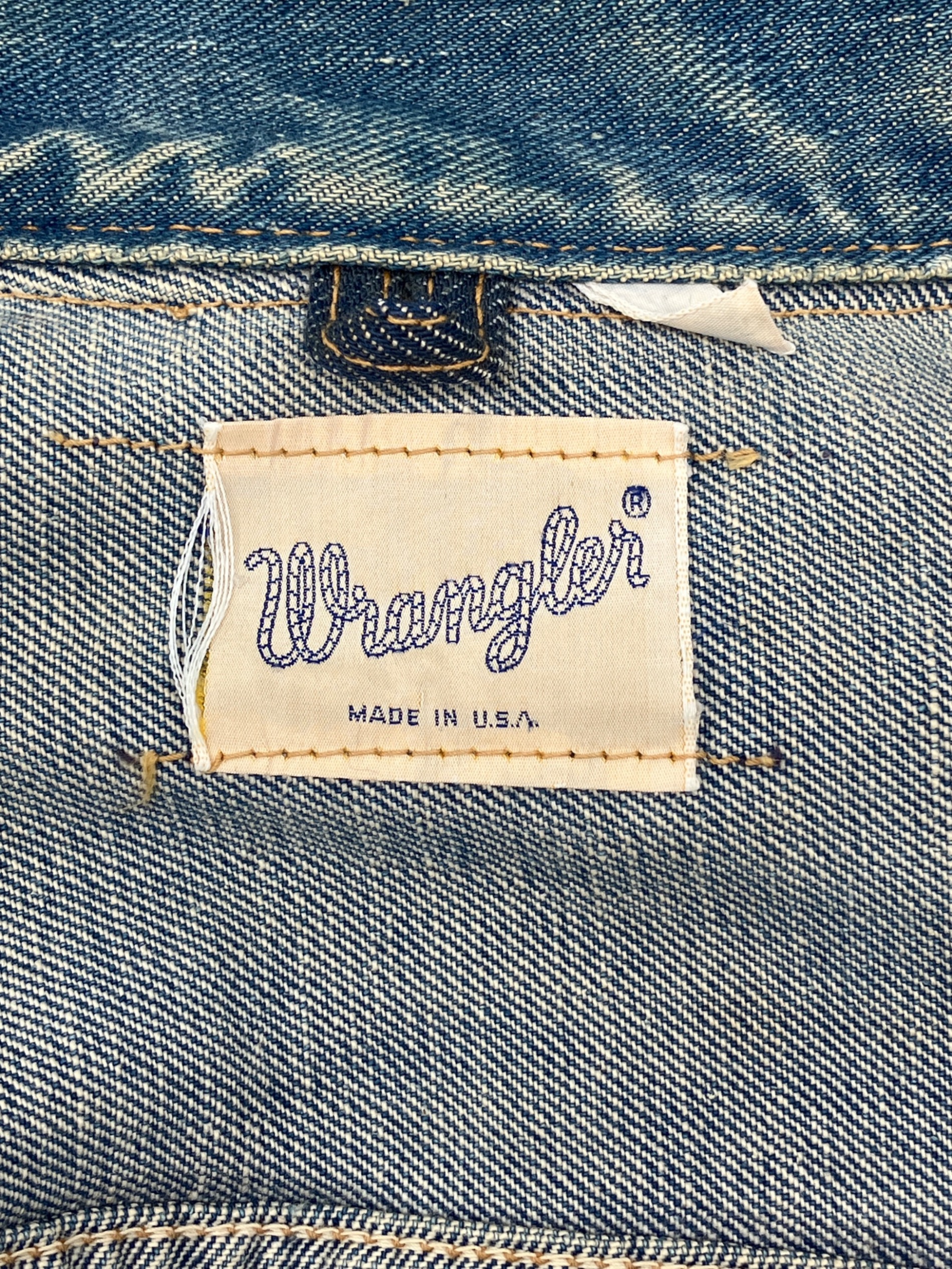 中古・古着通販】Wrangler (ラングラー) 60sデニムジャケット 白タグ