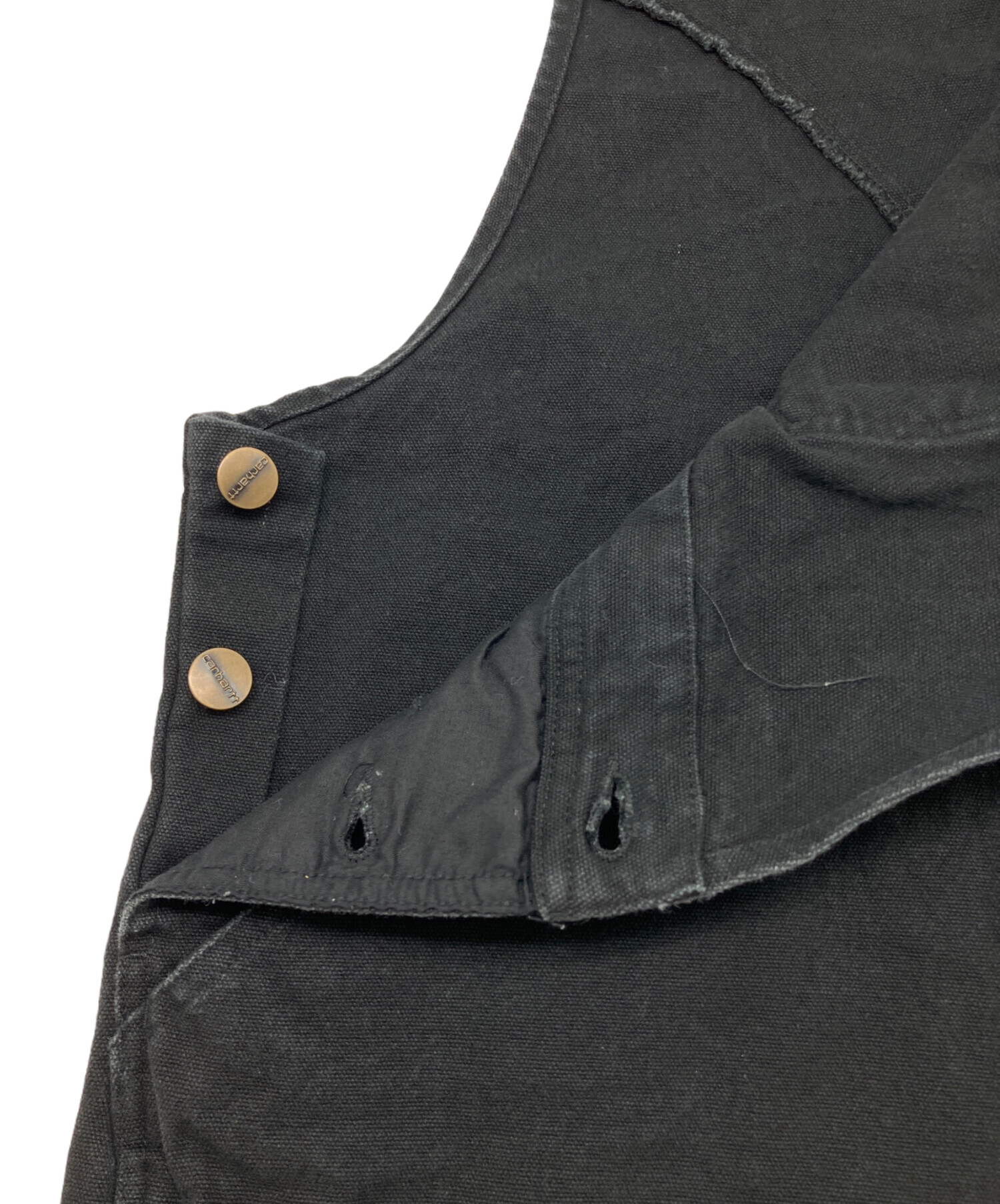 中古・古着通販】CarHartt (カーハート) オーバーオール ブラック