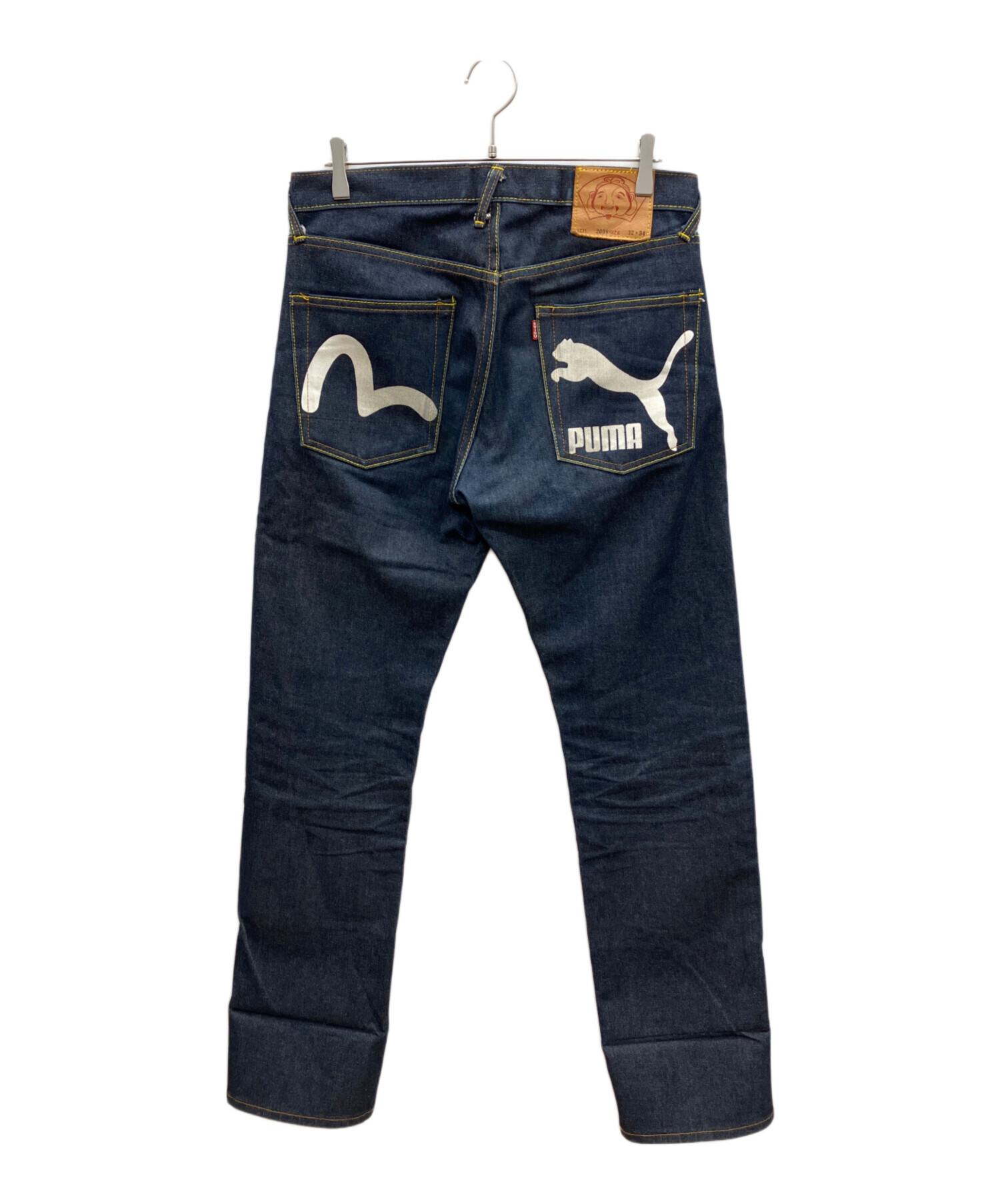 中古・古着通販】EVISU (エヴィス) PUMA (プーマ) デニムパンツ
