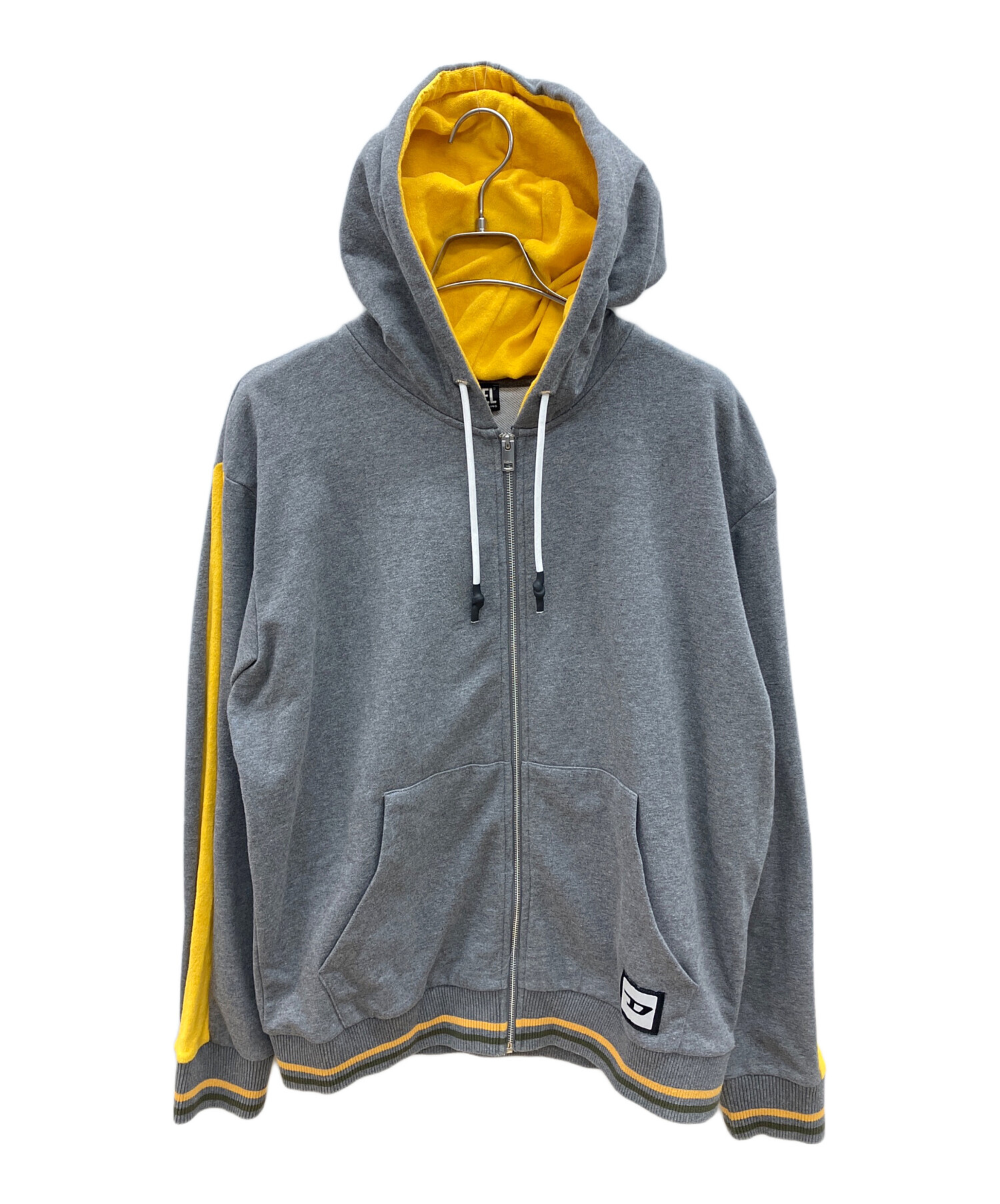 Diesel old ジップパーカー　古着　y2k テック系 中古・古着通販】DIESEL (ディーゼル) ジップパーカー スカイブルー