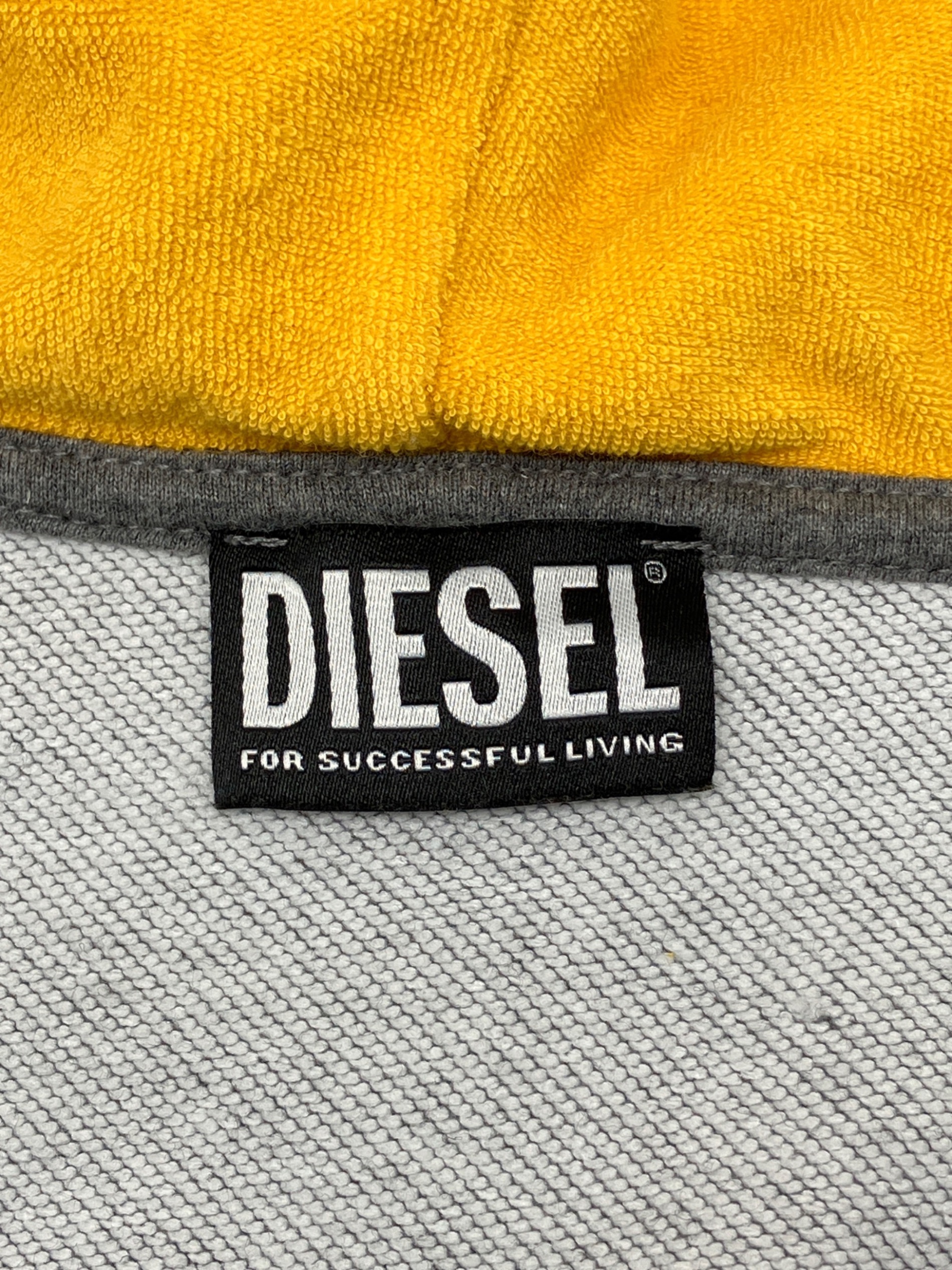 中古・古着通販】DIESEL (ディーゼル) ジップパーカー グレー サイズ 