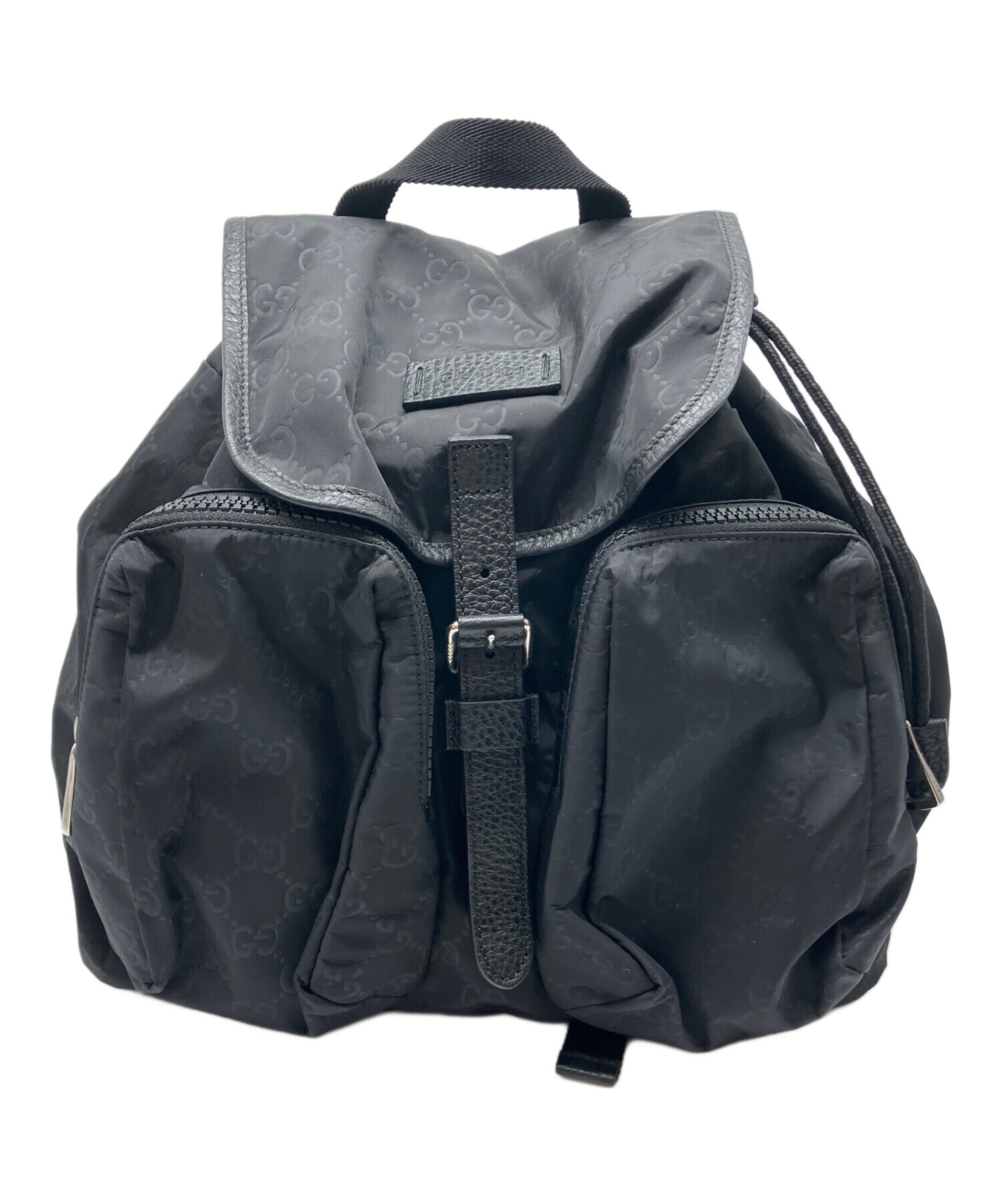 中古・古着通販】GUCCI (グッチ) ミニリュック ブラック｜ブランド 